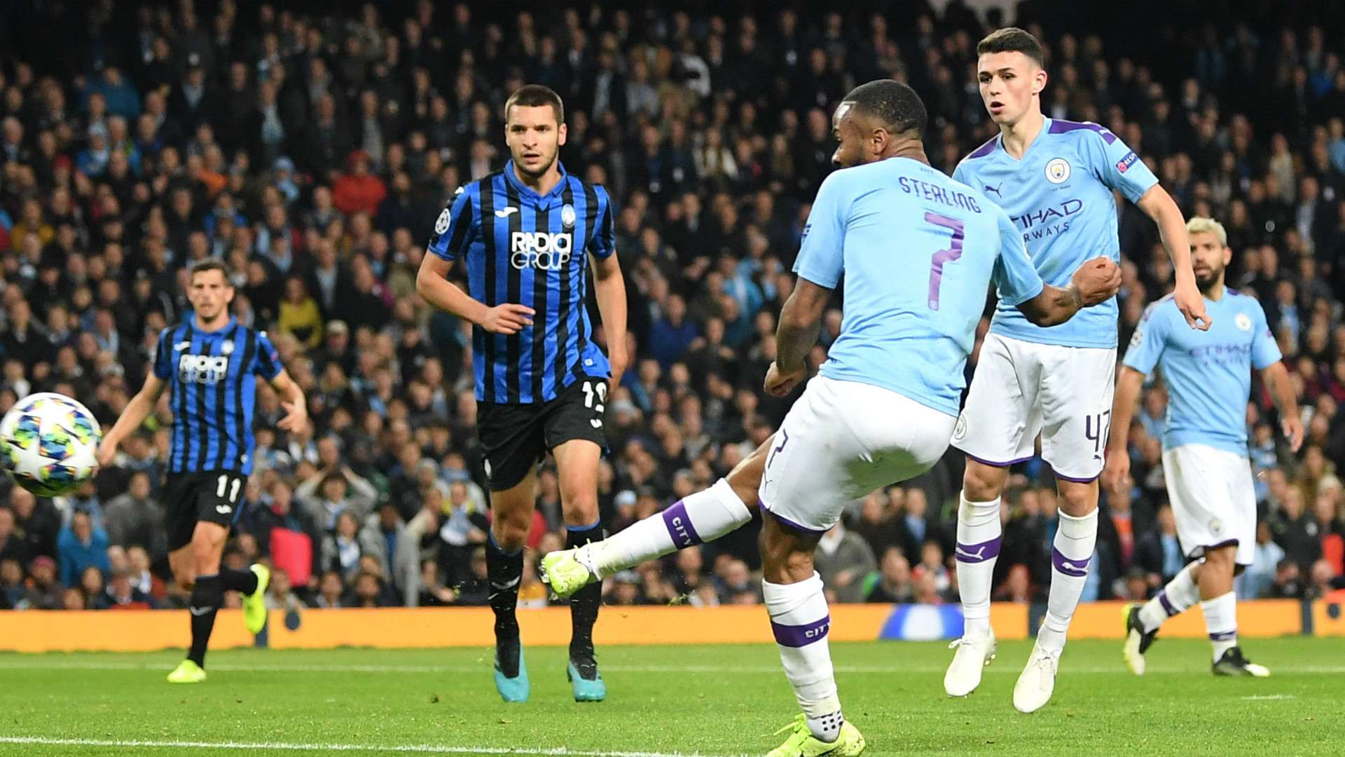 Raheem Sterling Manchester City Champions League 22102019