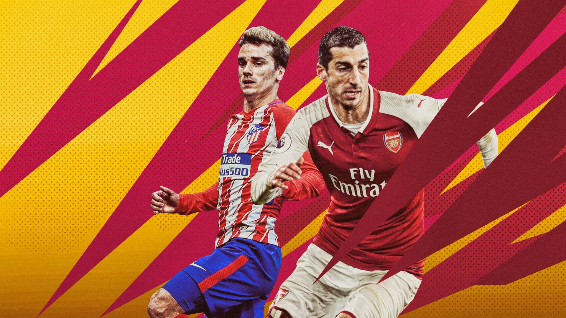 GFX Atletico Madrid Arsenal