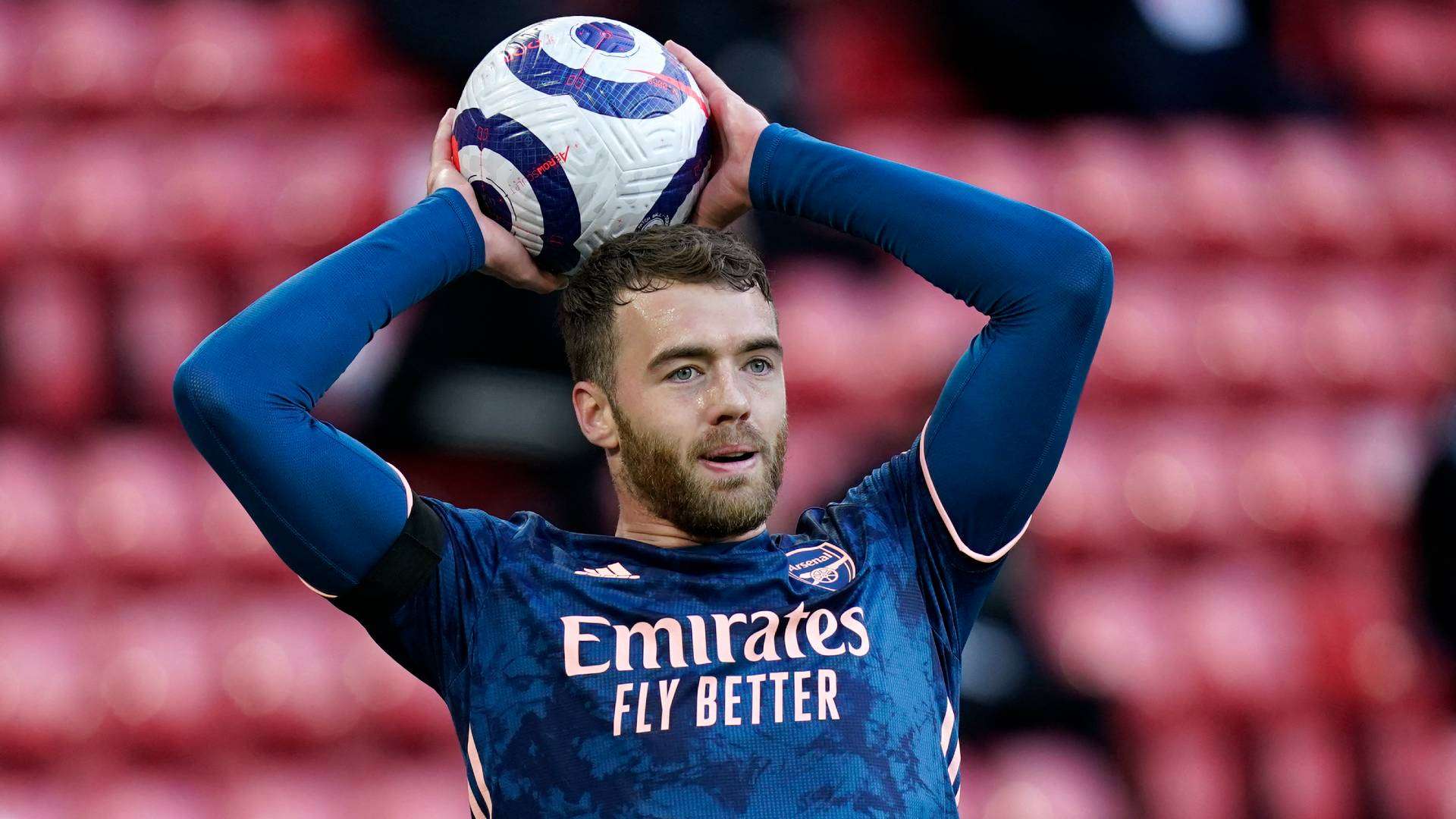 Calum Chambers FC Arsenal Einwurf