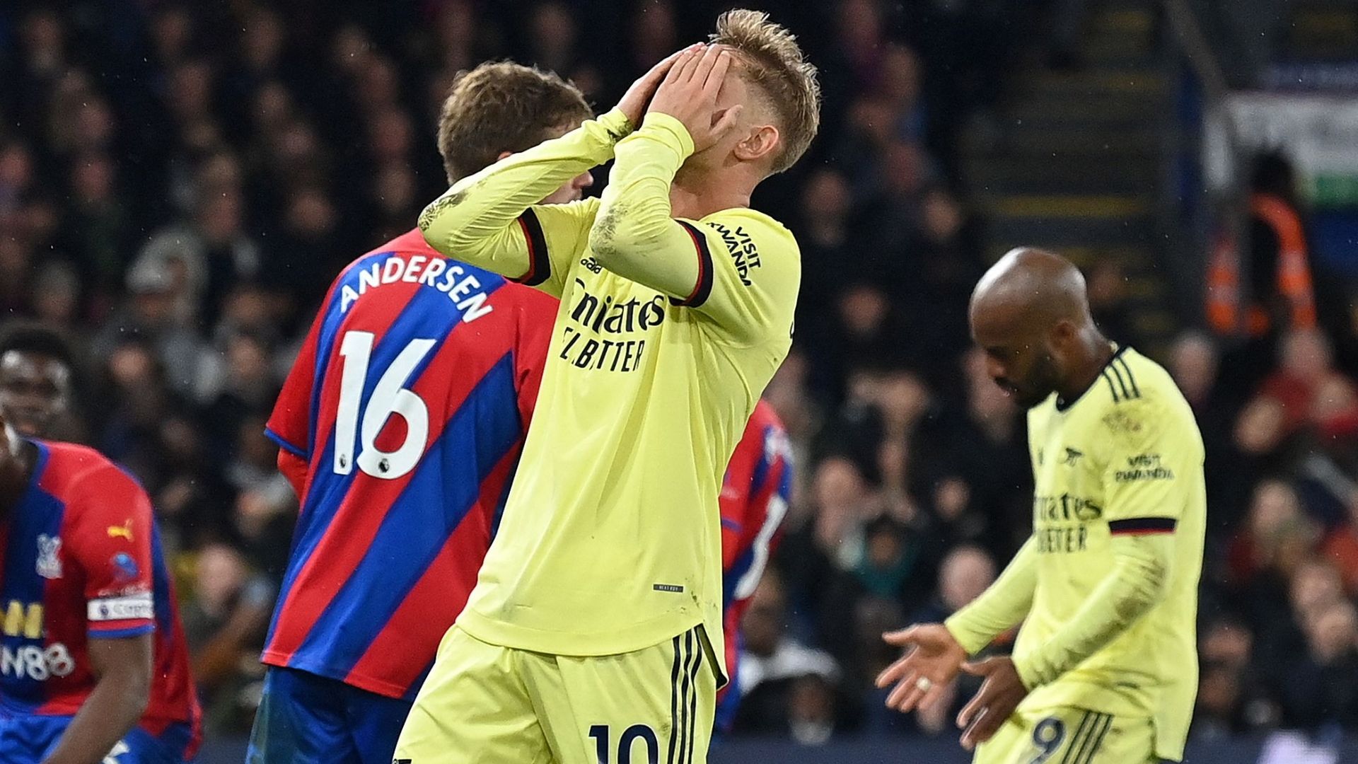 Emile Smith Rowe, Crystal Palace vs Arsenal, Premier League 2021-22