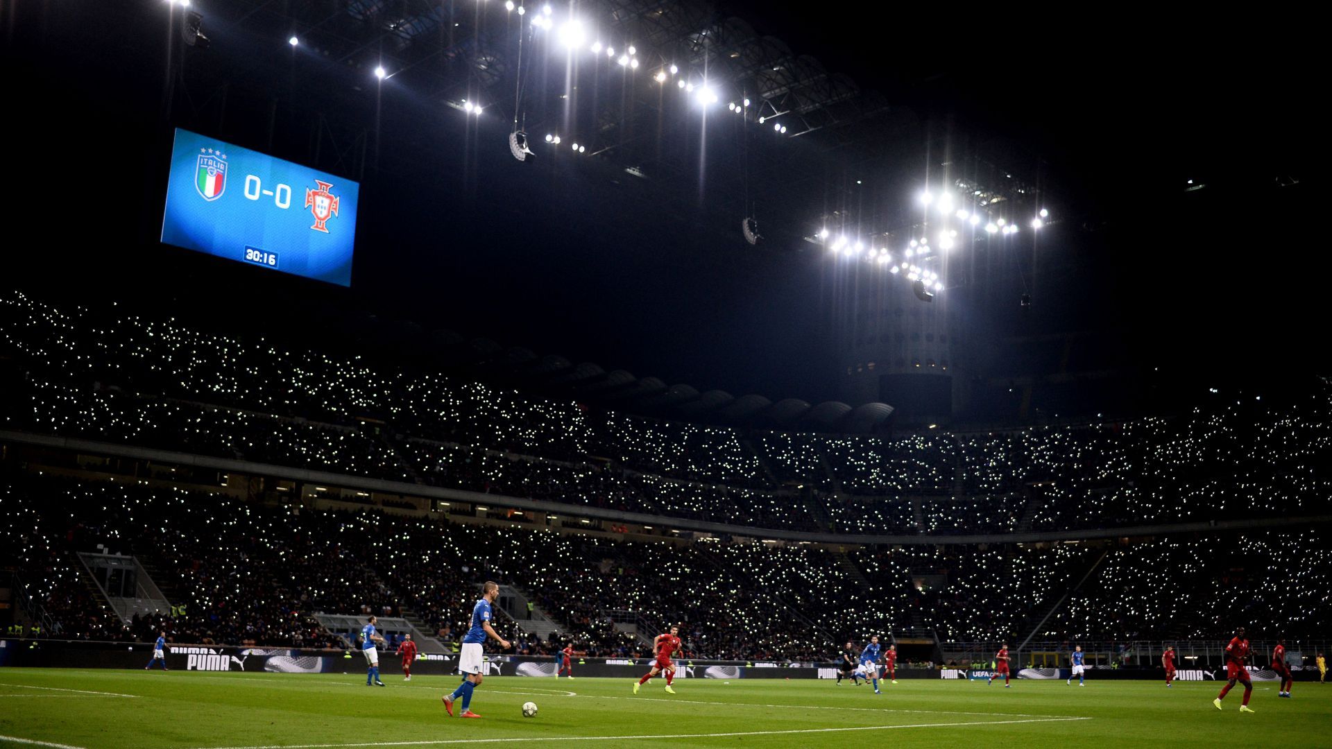 San Siro stadium Italy Portugal