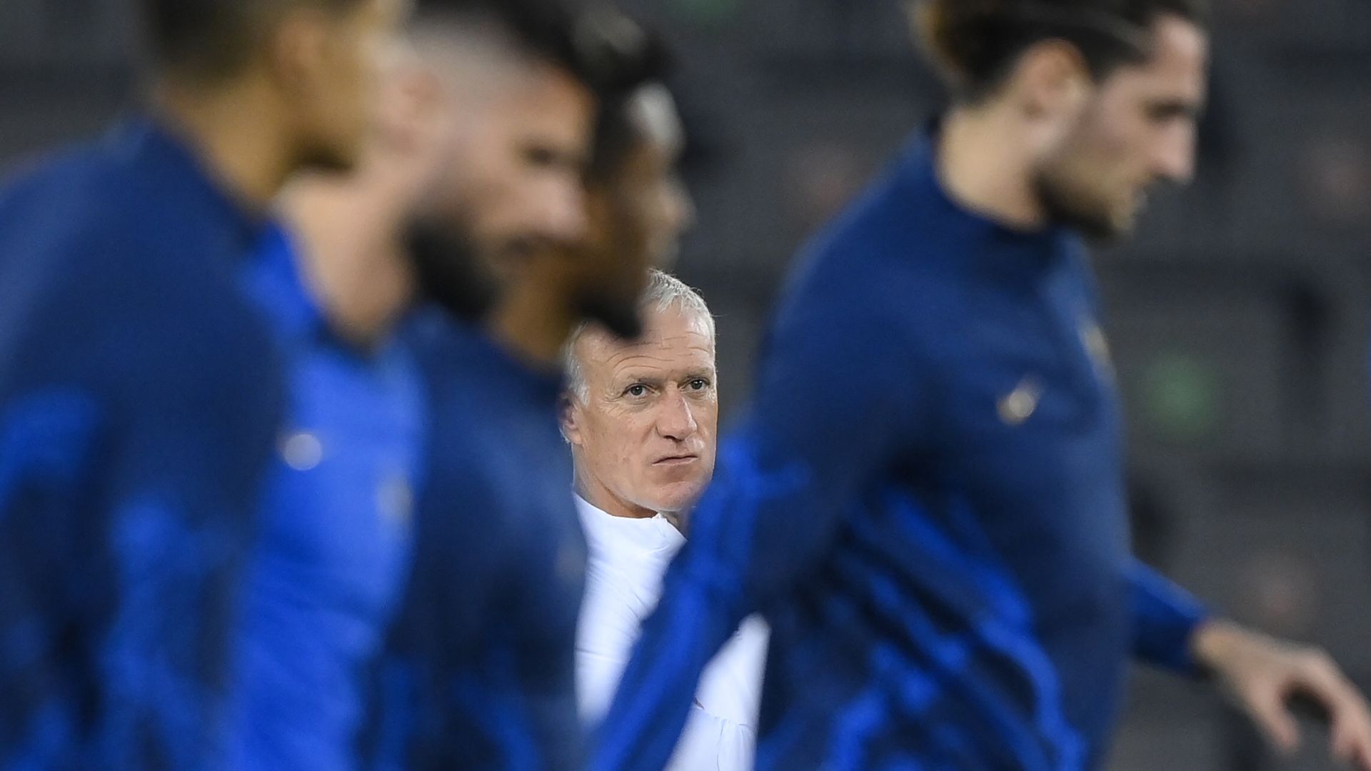Didier Deschamps France training