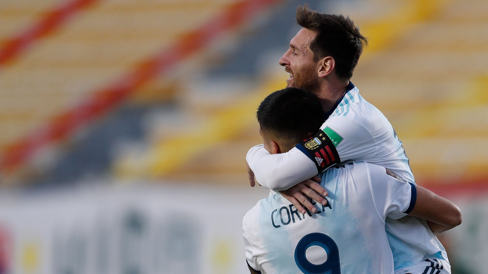 Joaquin Correa Lionel Messi Argentina 2020