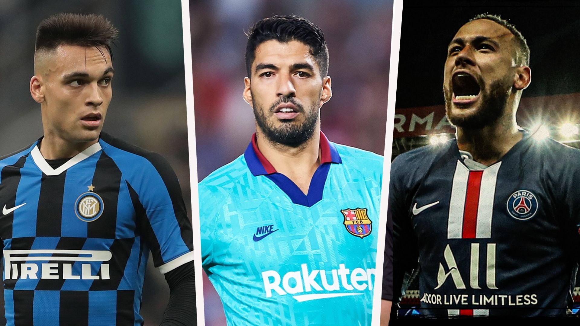 Lautaro, Suárez y Neymar, Barcelona