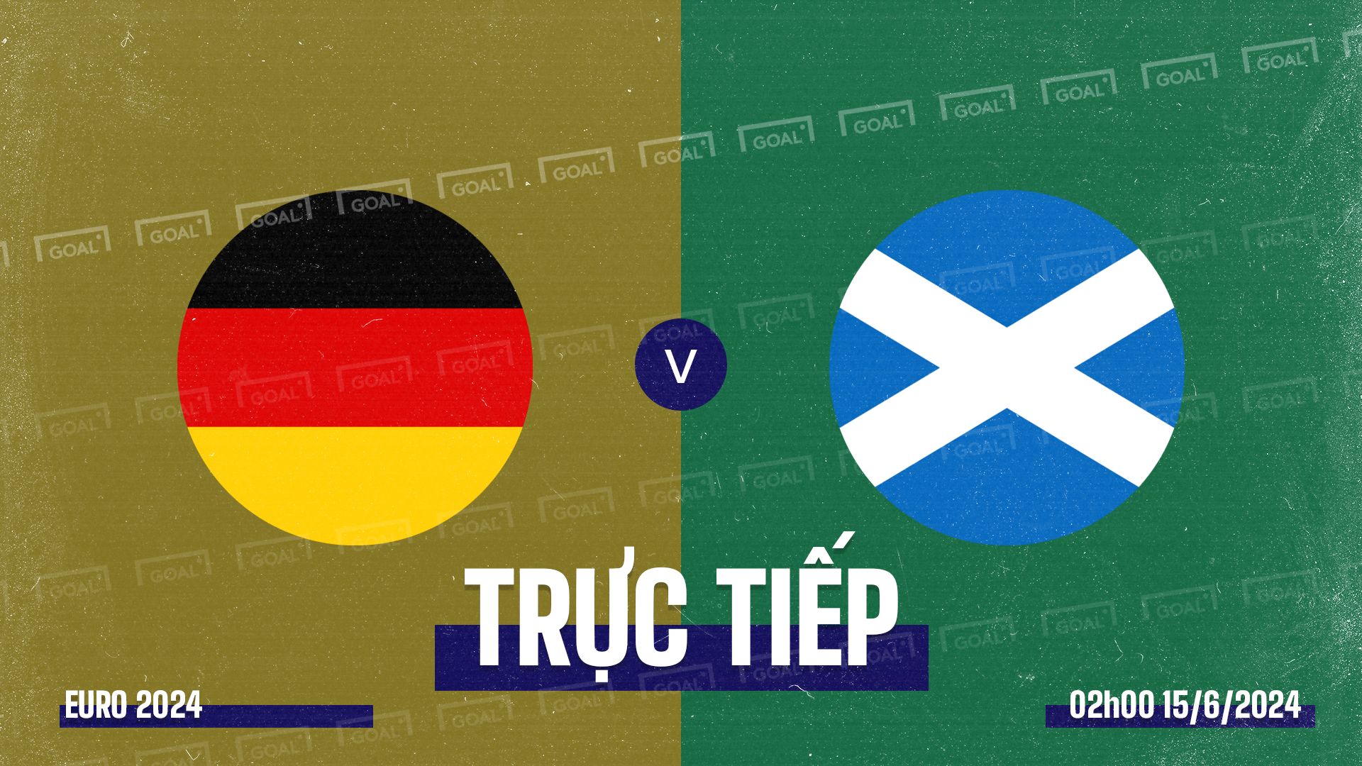 Germany vs Scotland EURO 2024 GFX