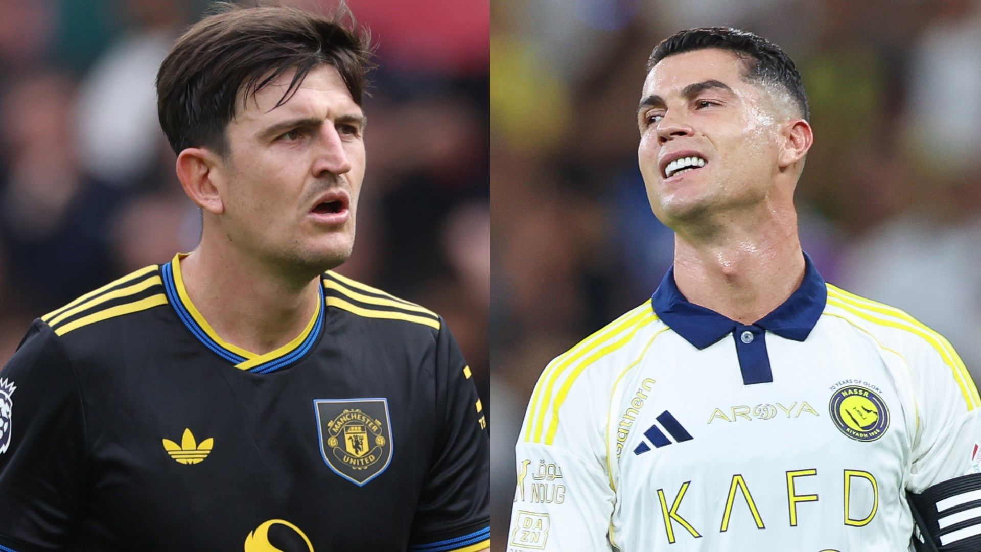 Harry Maguire Cristiano Ronaldo
