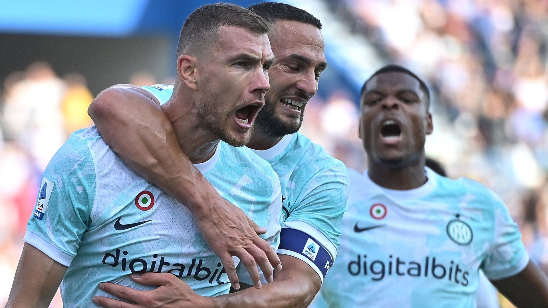Dzeko Sassuolo Inter Serie A