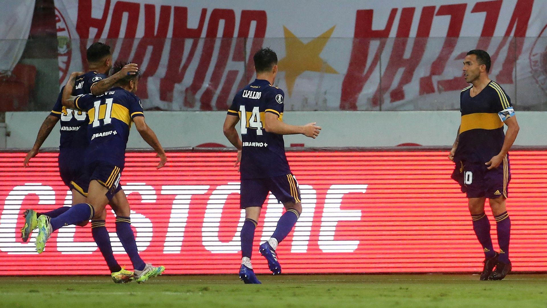 Carlos Tevez Internacional Boca Copa Libertadores 02122020