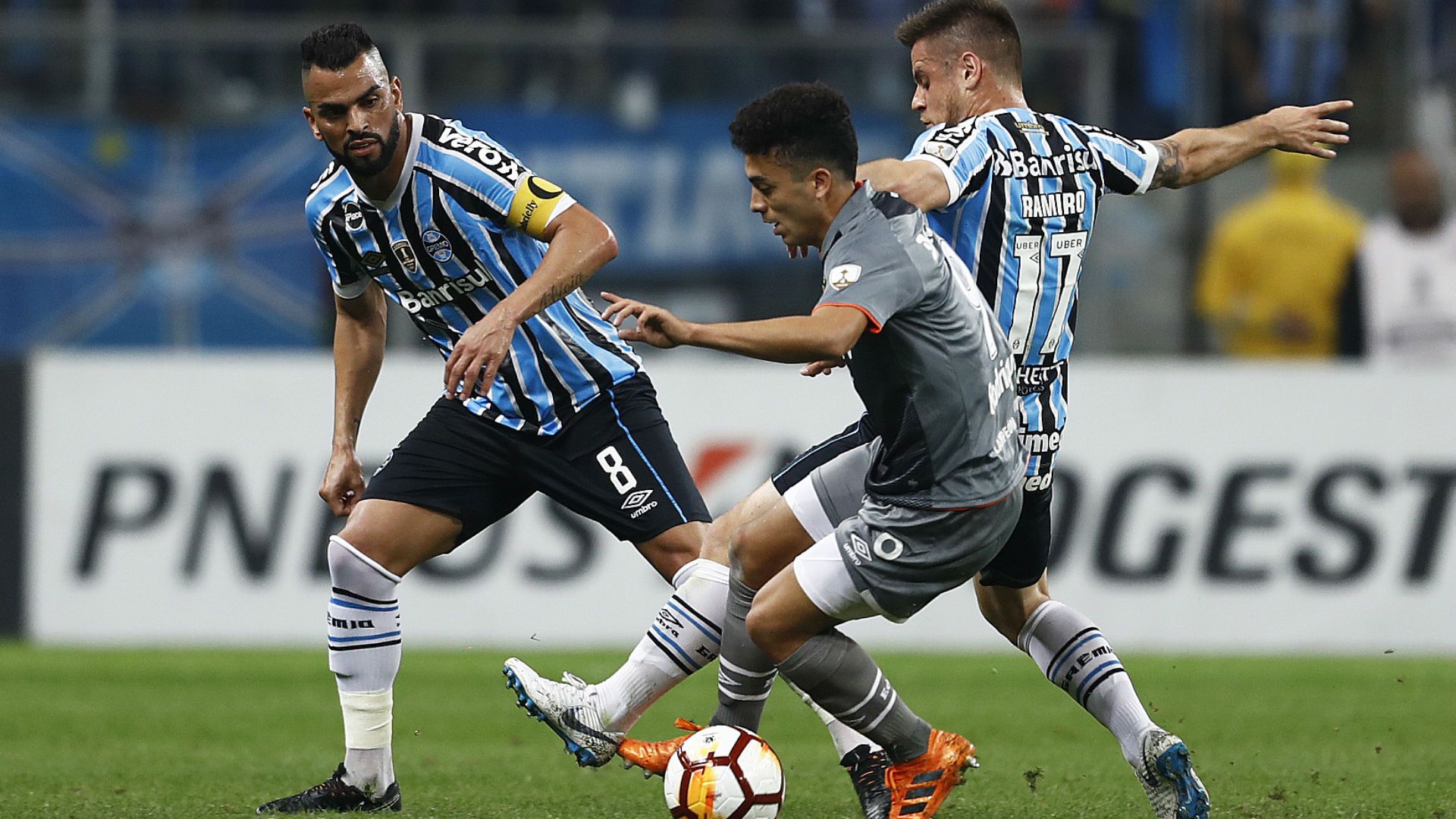 Lucas Rodriguez Ramiro Gremio Estudiantes Copa Libertadores 28082018