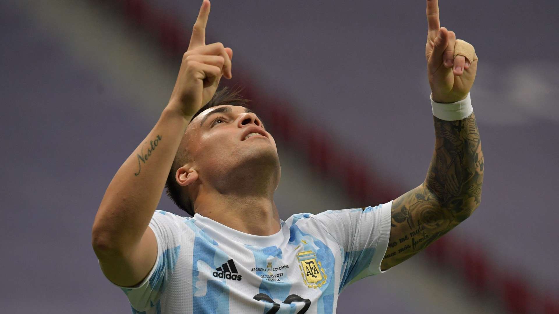 Lautaro Martinez Argentina Colombia Copa America 06072021