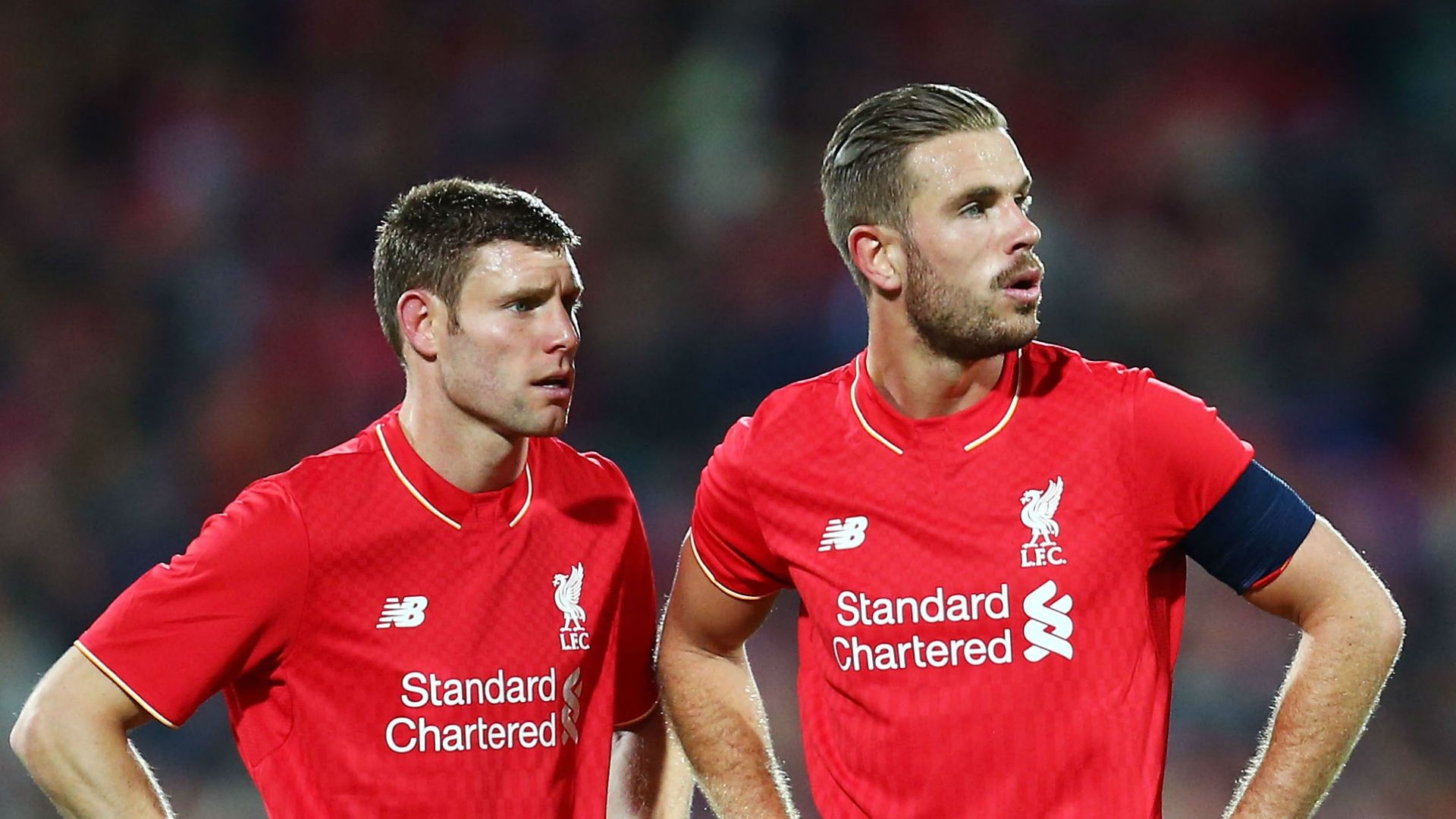 James Milner Jordan Henderson Liverpool 20072015