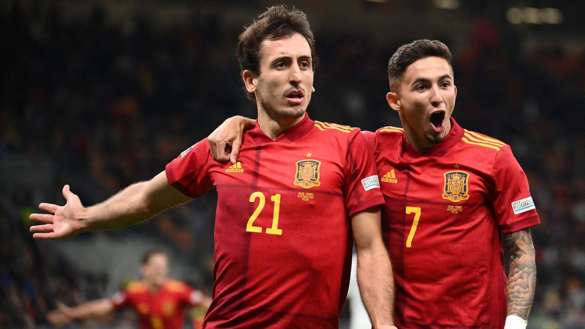 Mikel Oyarzabal Spain France Nations League 10102021