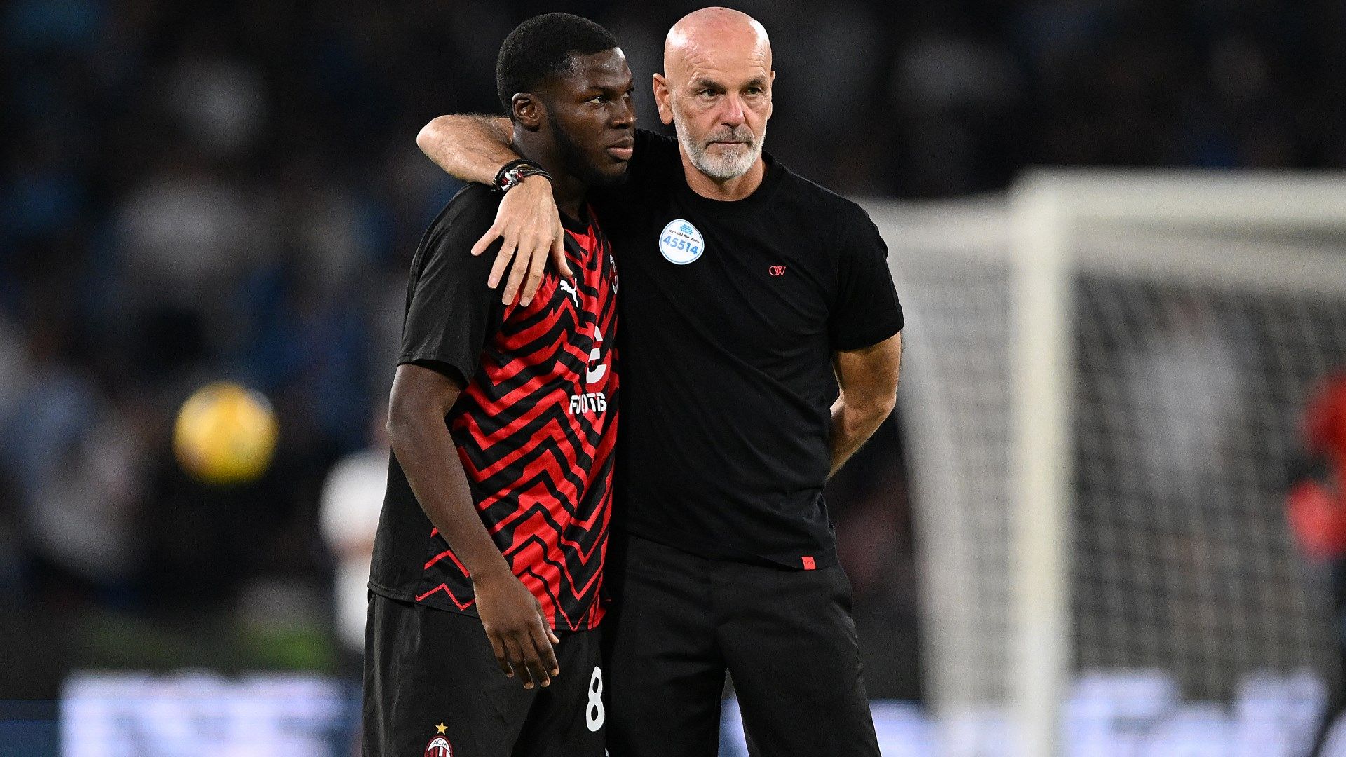 Yunus Musah Stefano Pioli AC Milan 2023-24