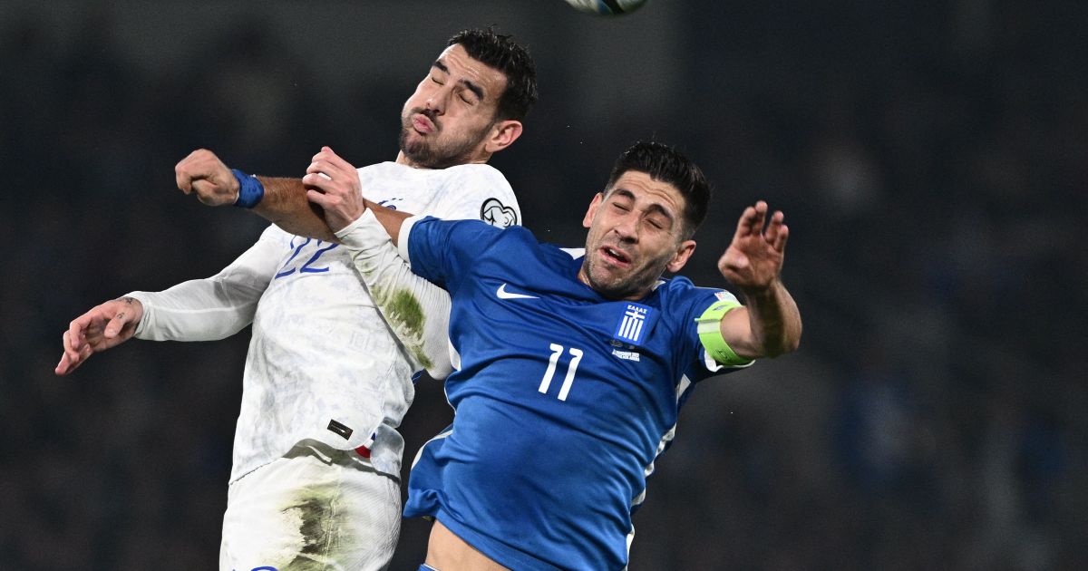 Lucas Hernandez Tasos Bakasetas Greece France