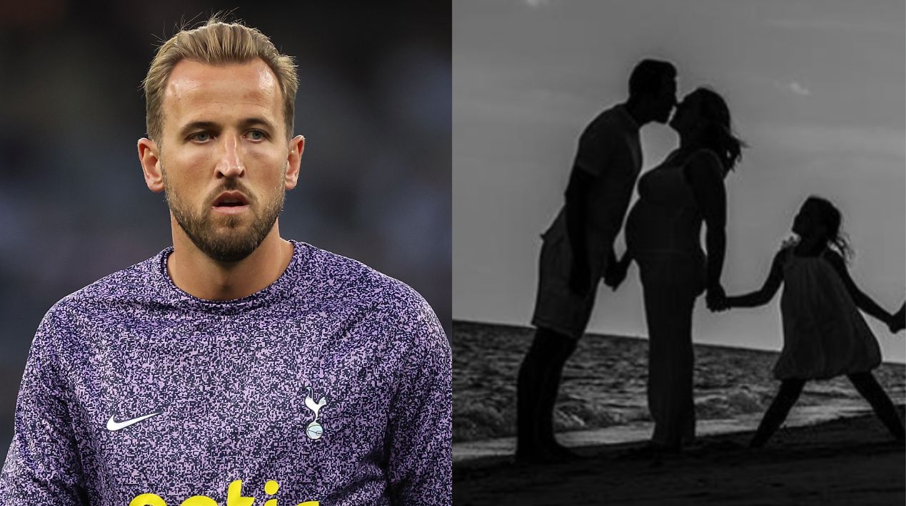 Harry Kane wife message split 