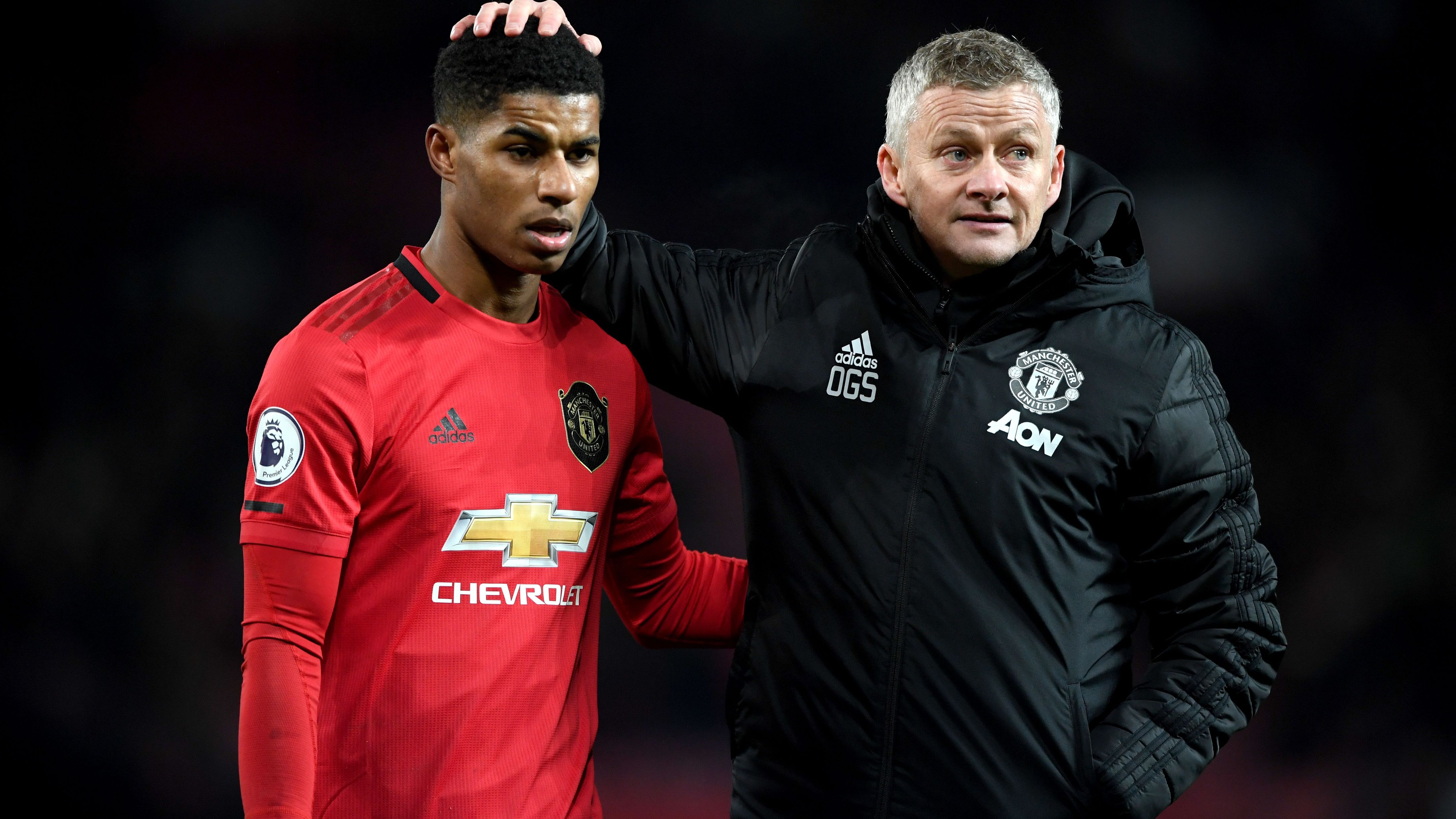 Marcus Rashford Ole Gunnar Solskjaer