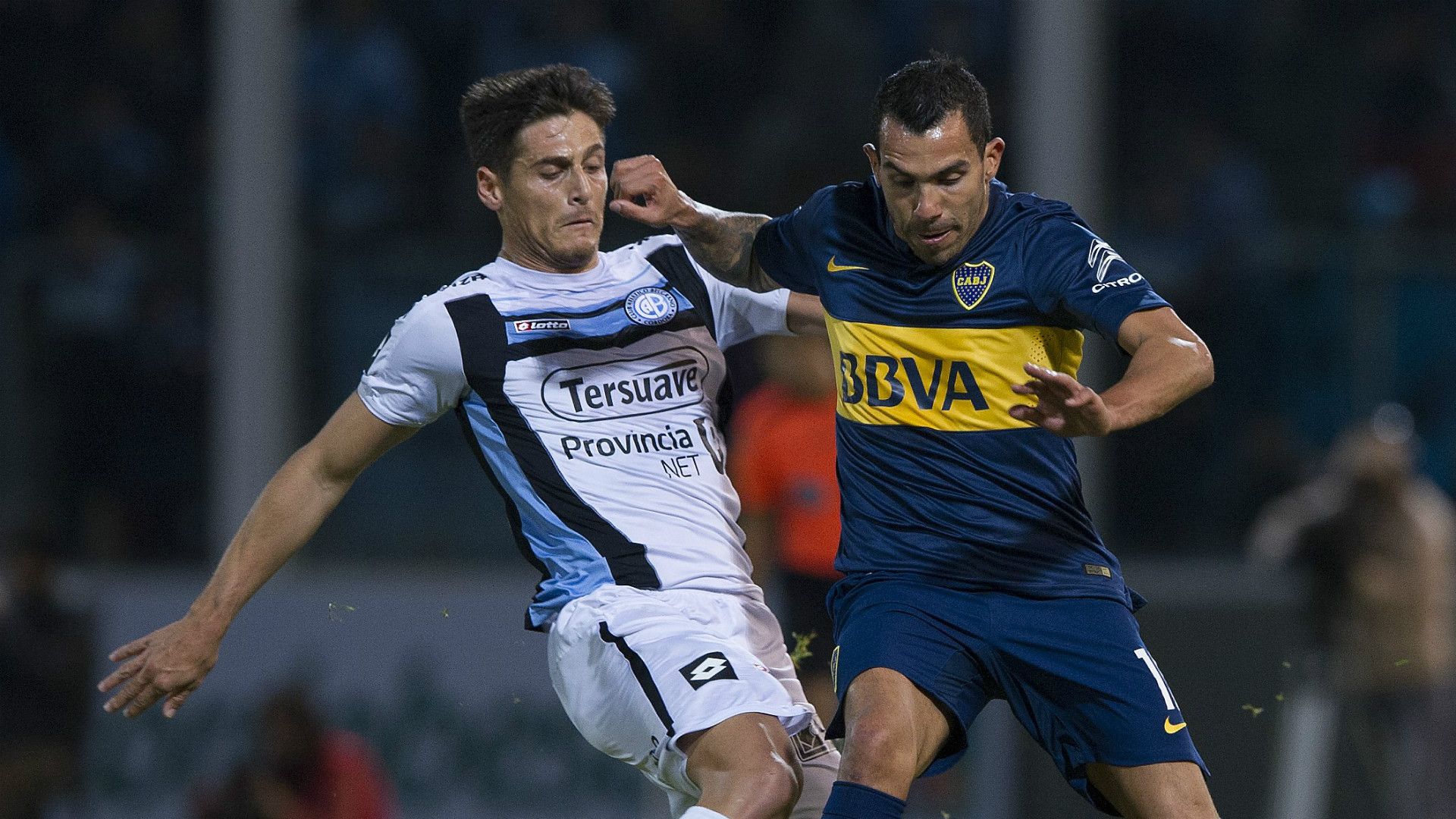 Sebastian Prediger Carlos Tevez Belgrano Boca Juniors 2015