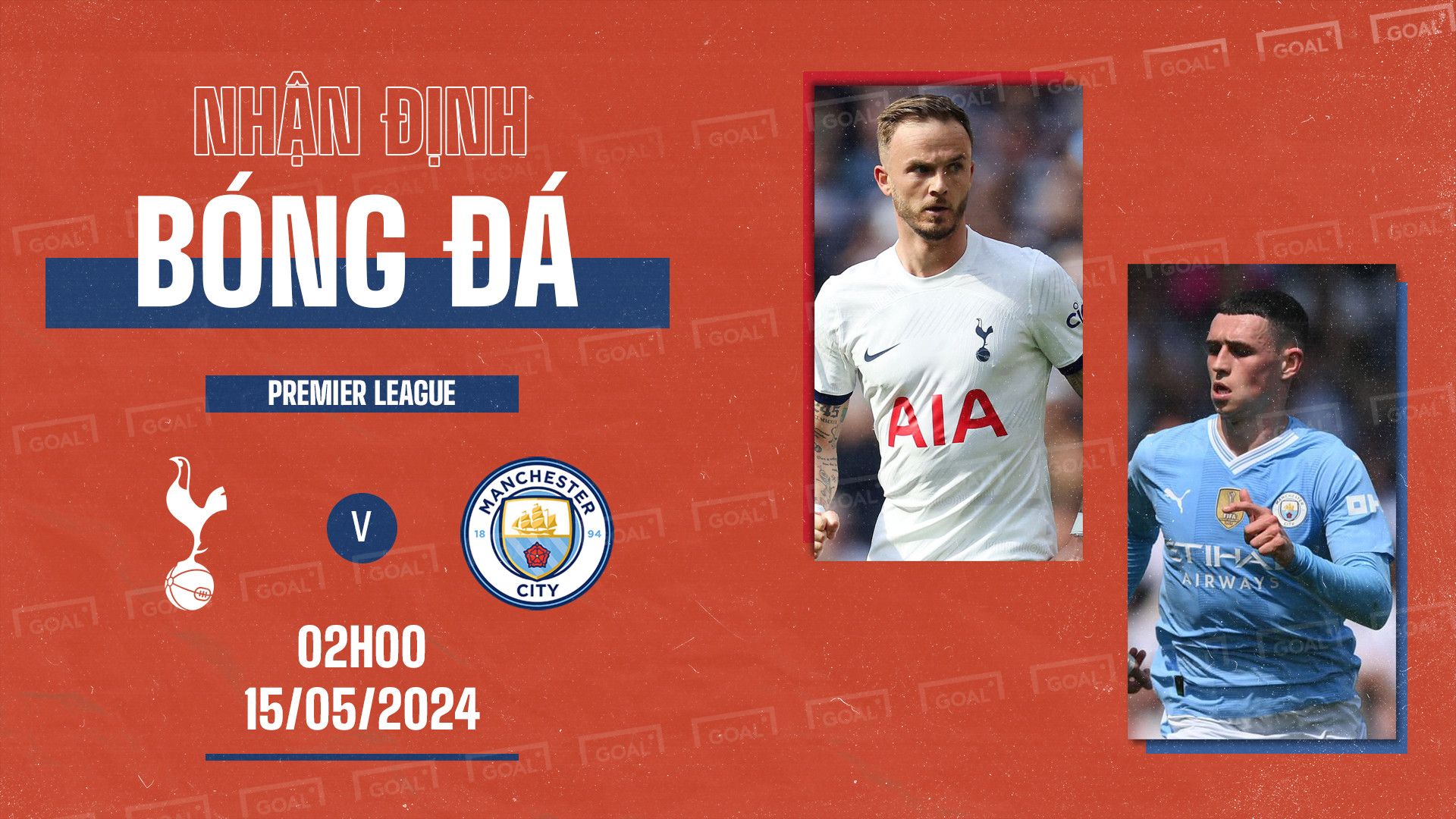 Tottenham vs Manchester City, Premier League 2023-24 GFX