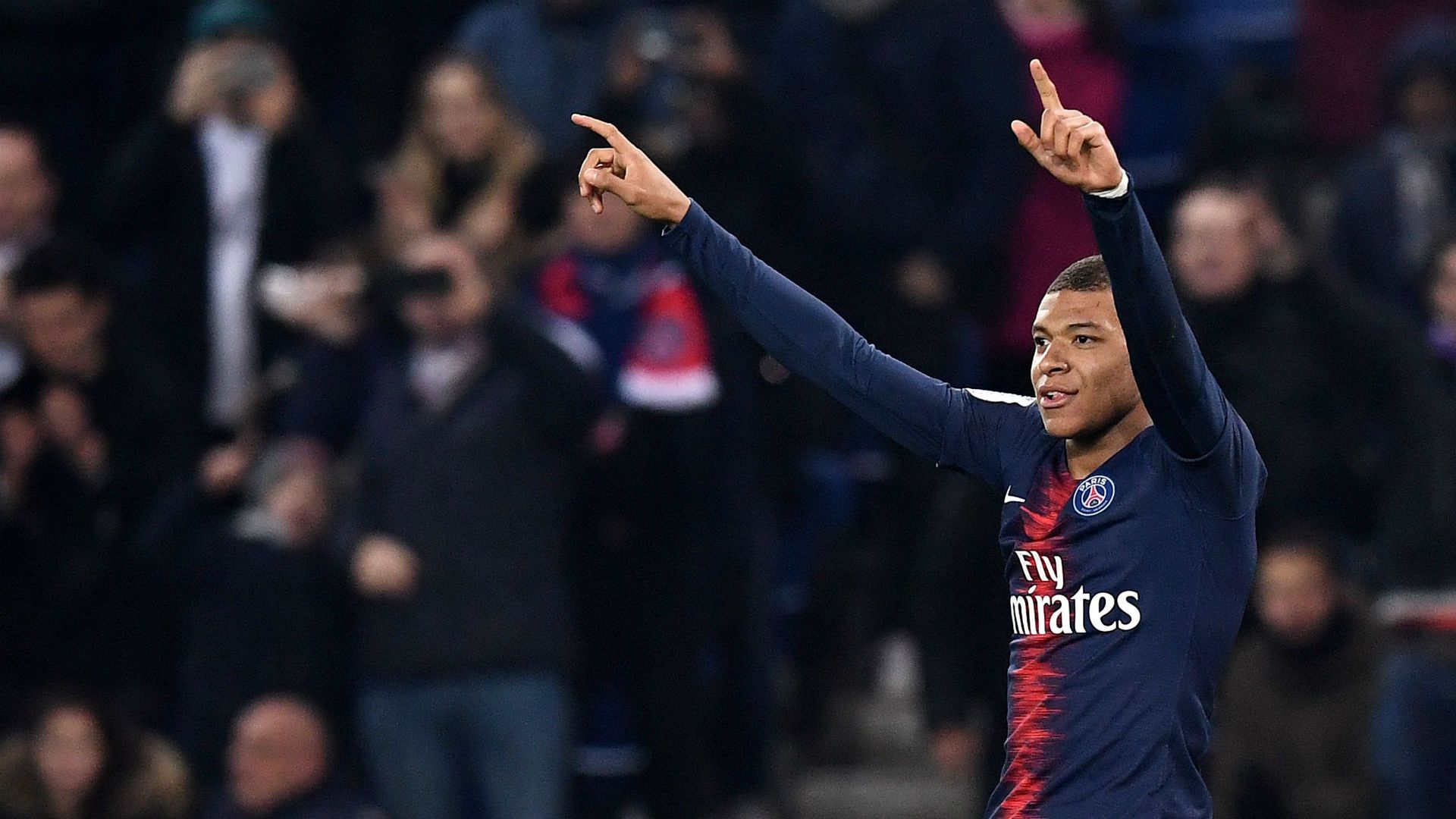 Kylian Mbappe Ligue 1 PSG nantes 22122018.jpg