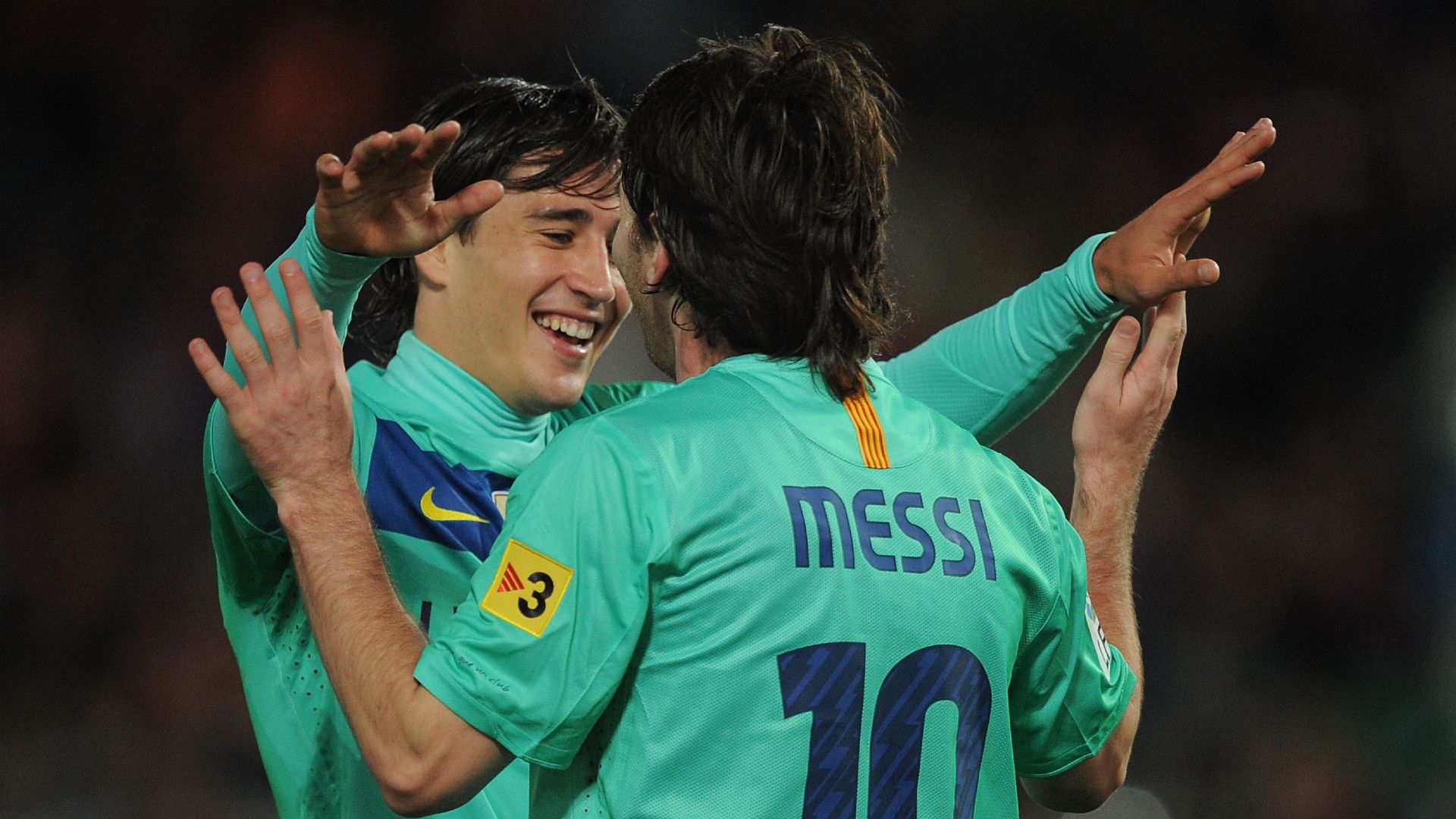 BOJAN KRKIC LIONEL MESSI BARCELONA