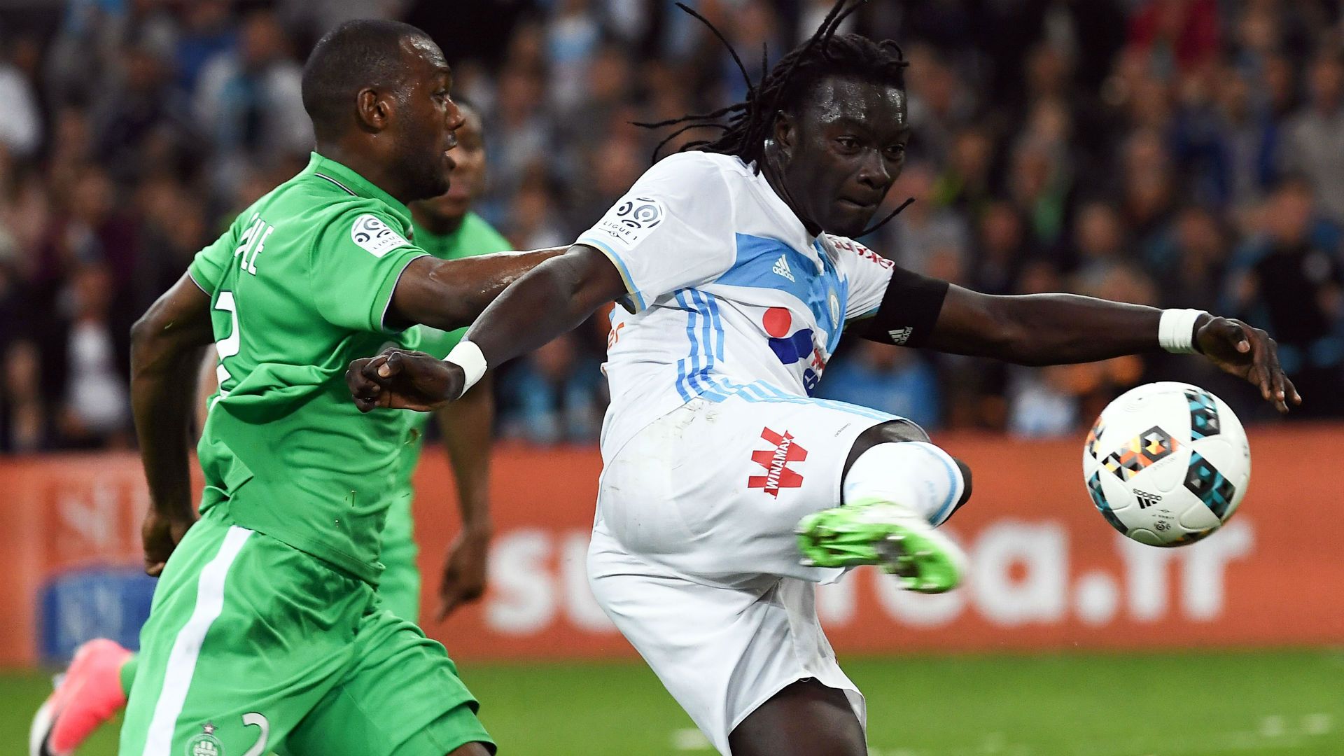 Bafetimbi Gomis Marseille Saint-Etienne Ligue 1 16042017
