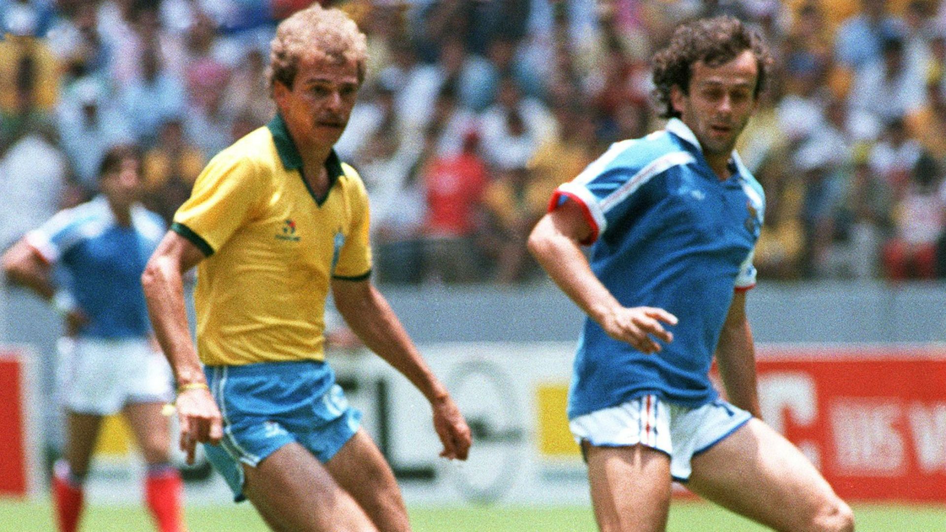 Michel Platini Alemao France Brazil World Cup 1986