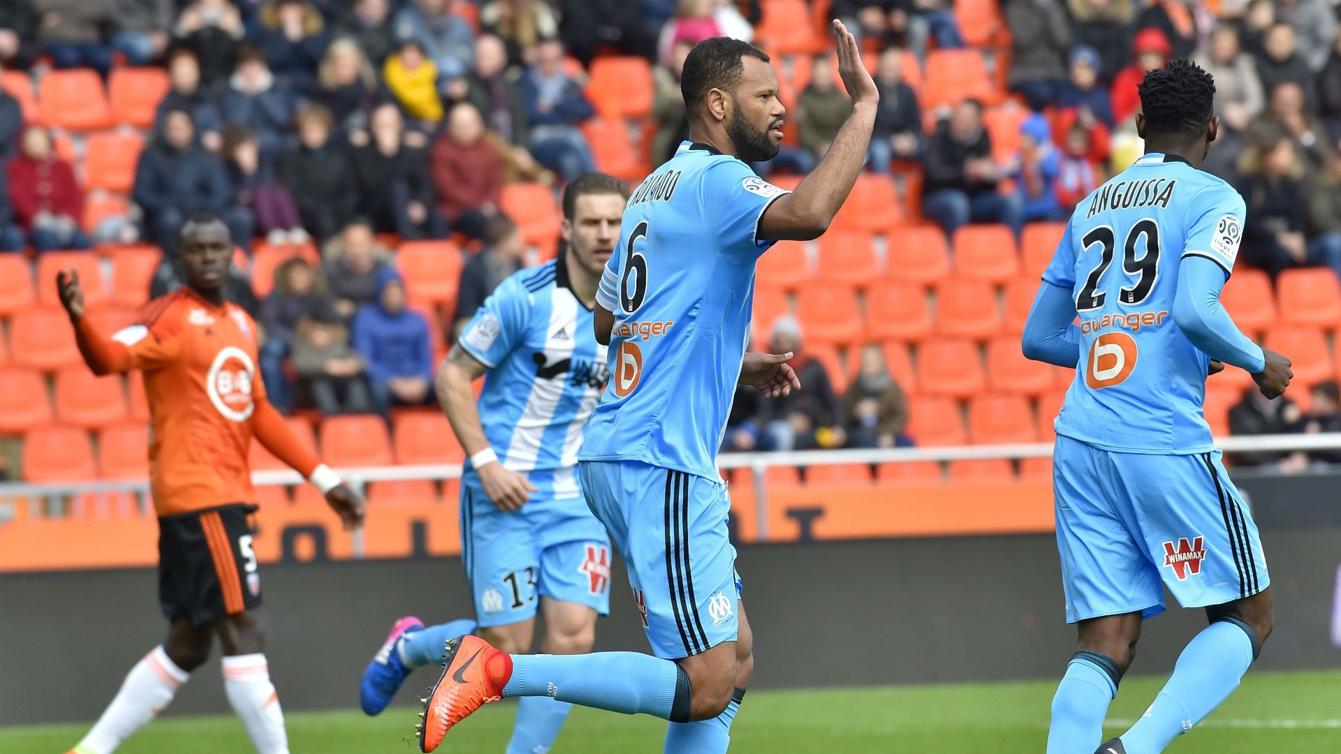 Rolando Lorient Marseille Ligue 1 05032017