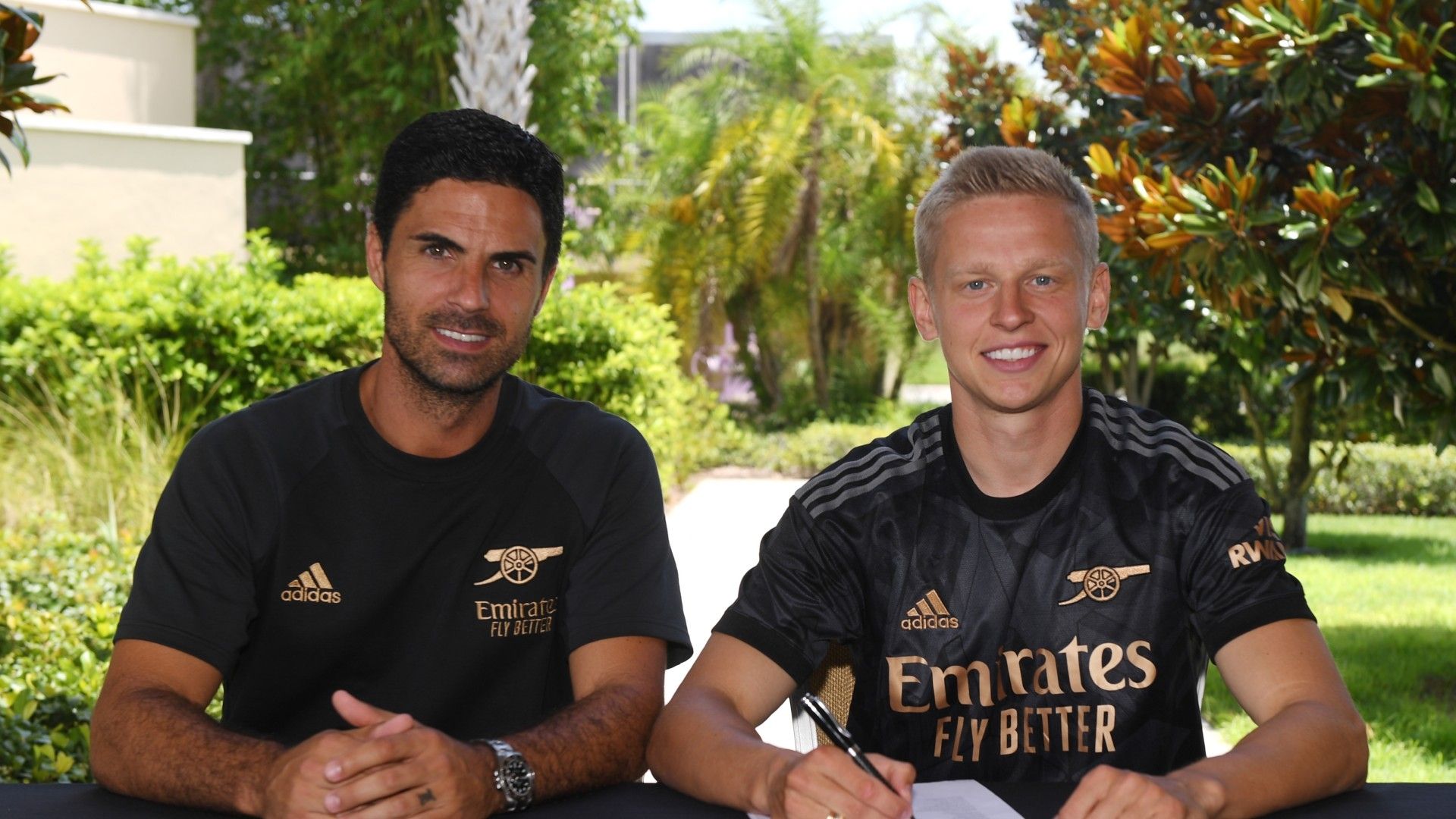 Zinchenko Arteta Arsenal