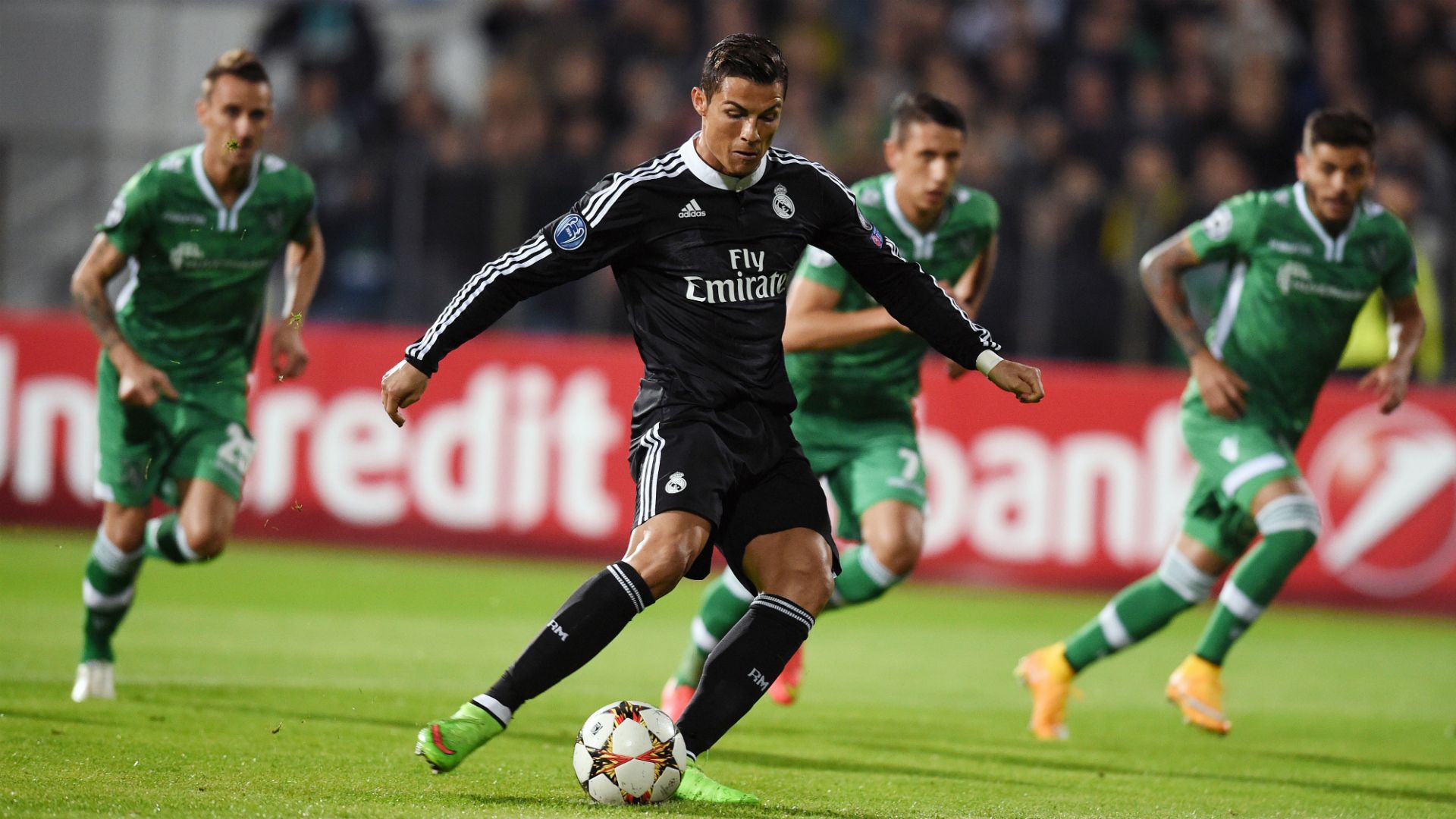 Cristiano Ronaldo penalty Ludogorets