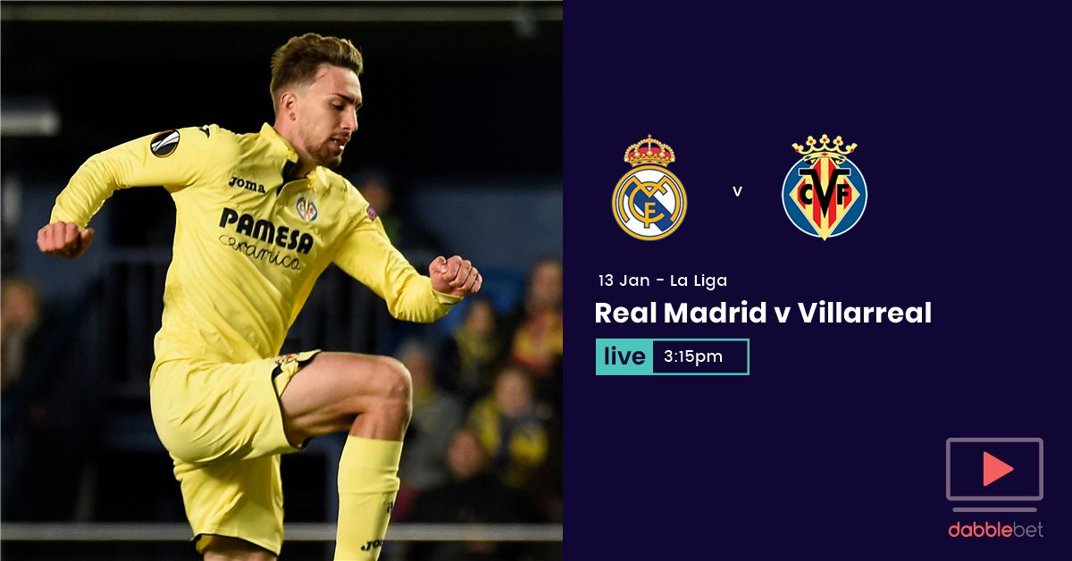 Real Madrid Villarreal graphic