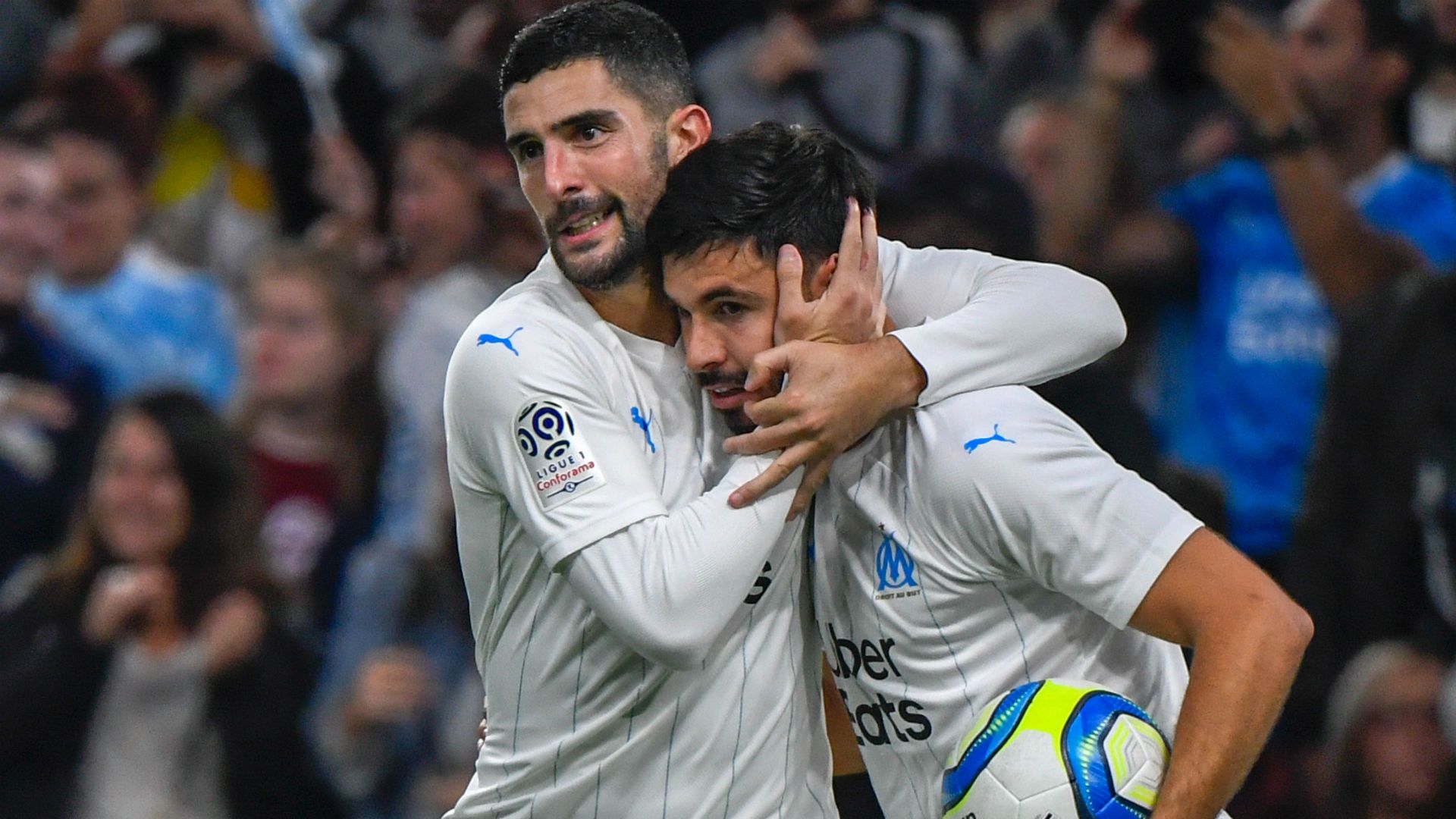 Morgan Sanson Alvaro Gonzalez Marseille Lille Ligue 1 02112019