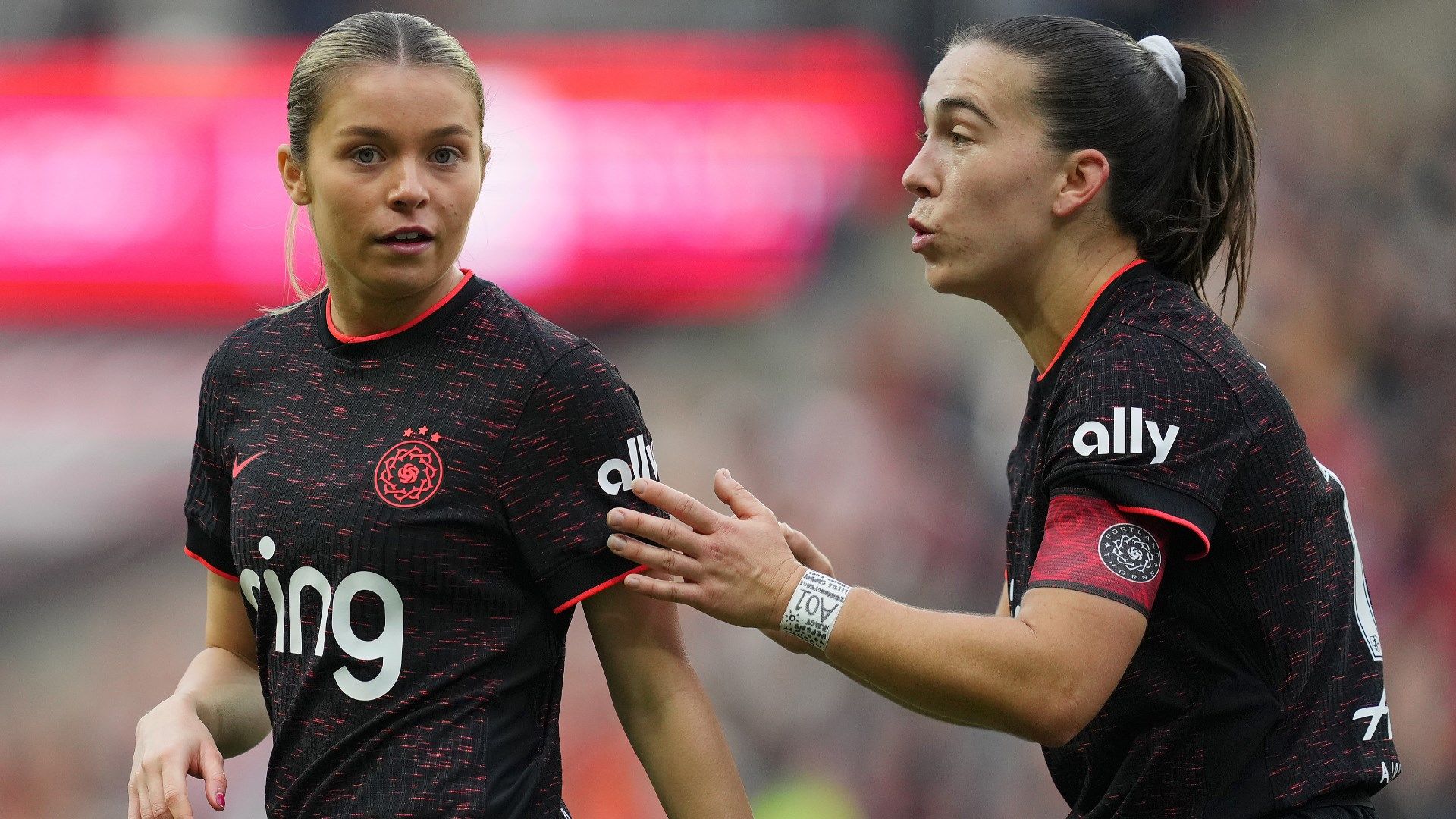 Laila Harbert Sam Coffey Portland Thorns 2025