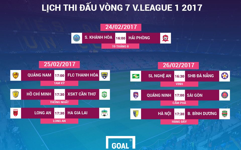 Lịch thi đấu