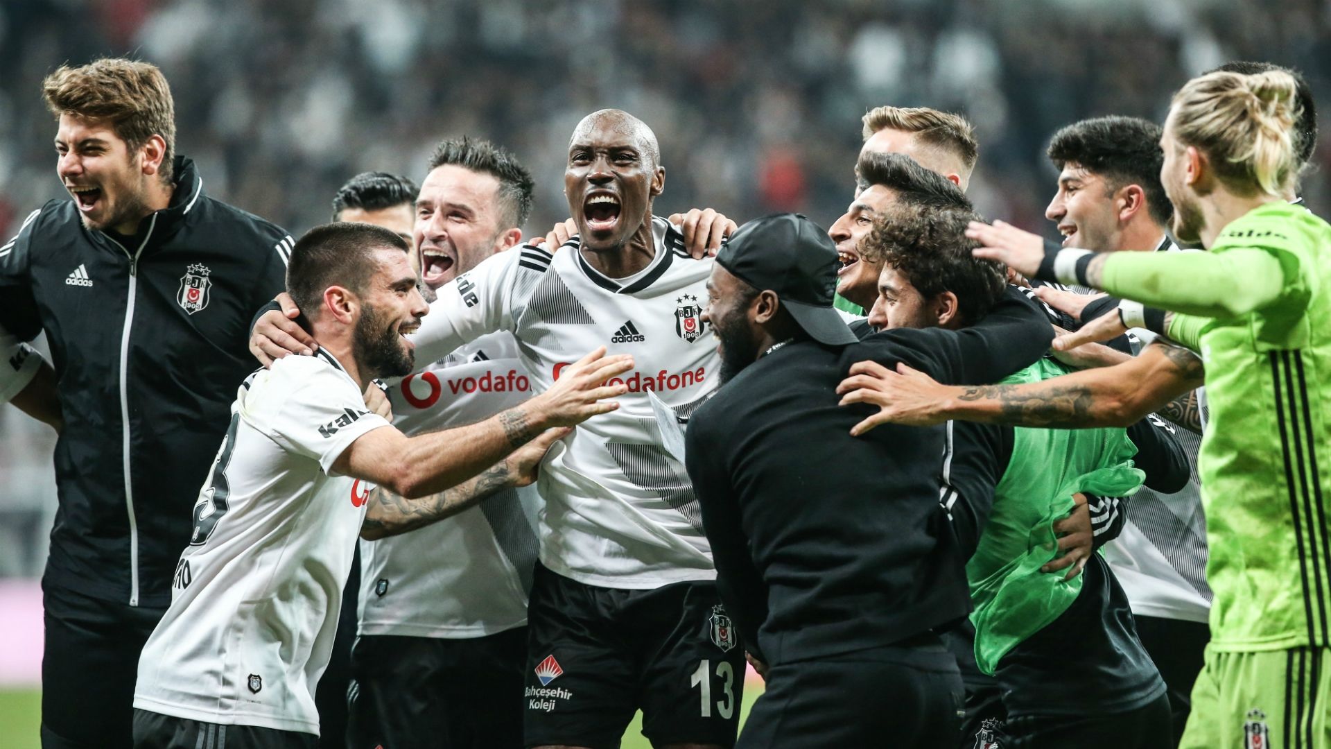 Besiktas celebration vs Galatasaray 10272019