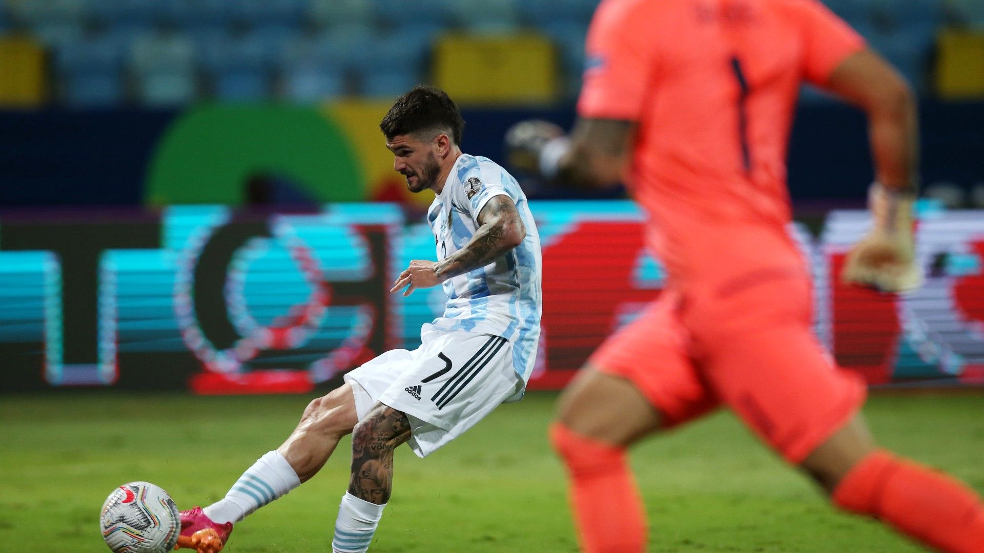 Rodrigo De Paul Argentina Ecuador Copa America 03072021