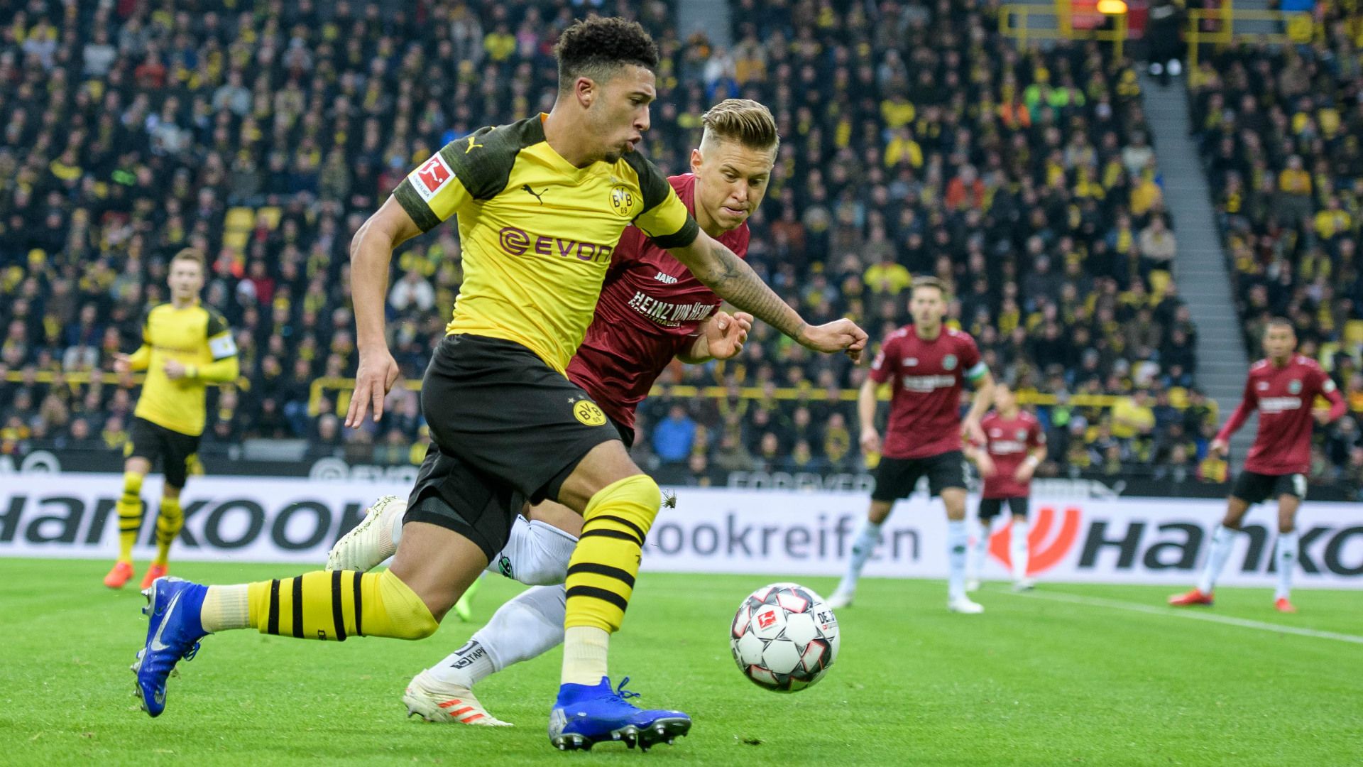 Jadon Sancho Borussia Dortmund BVB Hannover 96 26012019