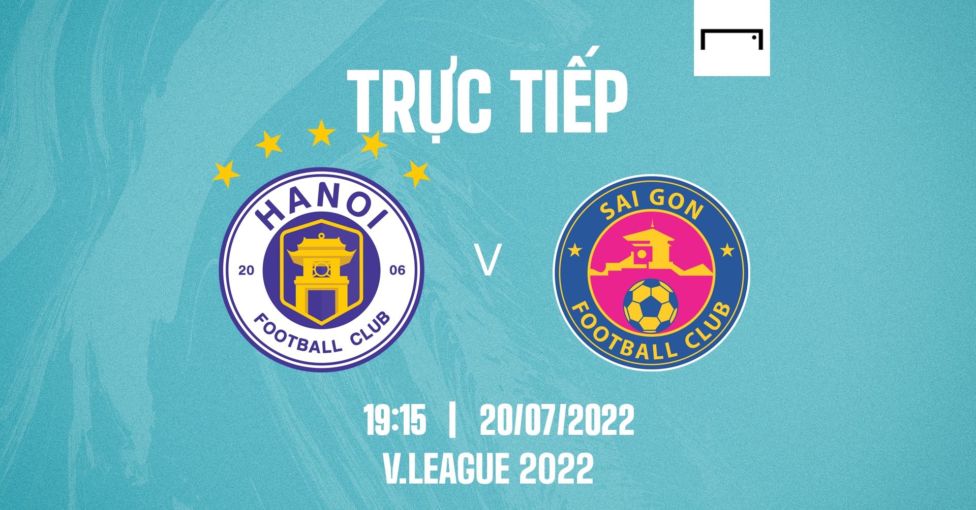 Live Ha Noi vs Sai Gon V.League 2022 GFX