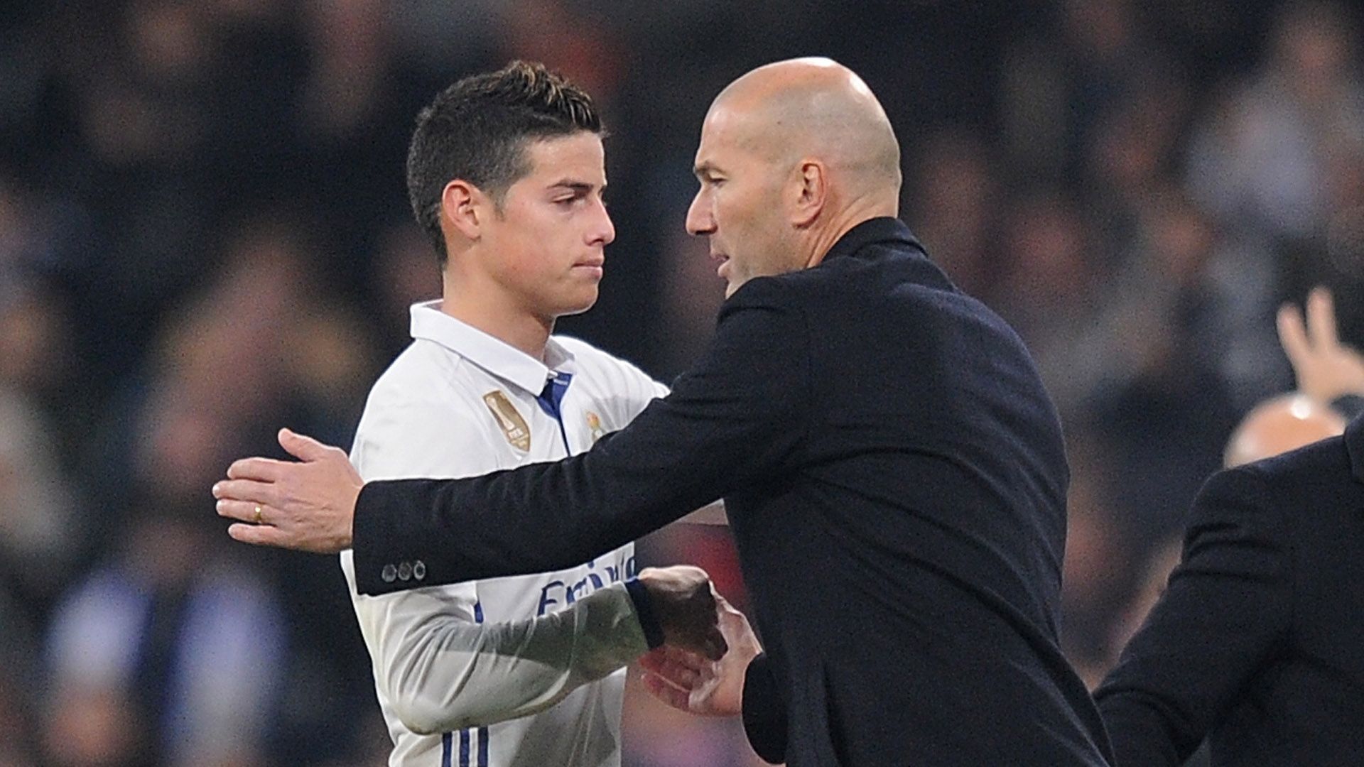 James Rodriguez Zinedine Zidane Real Madrid Copa del Rey