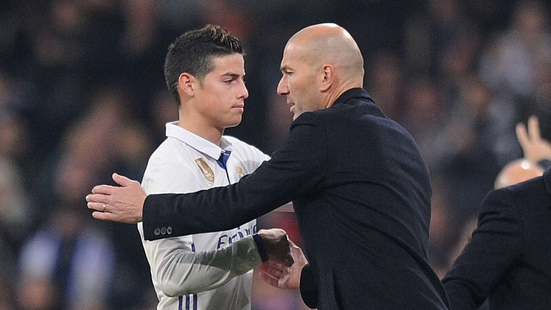 James Rodriguez Zinedine Zidane Real Madrid Copa del Rey