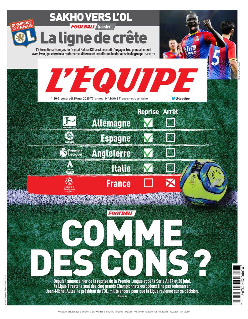 Lequipe 29 May
