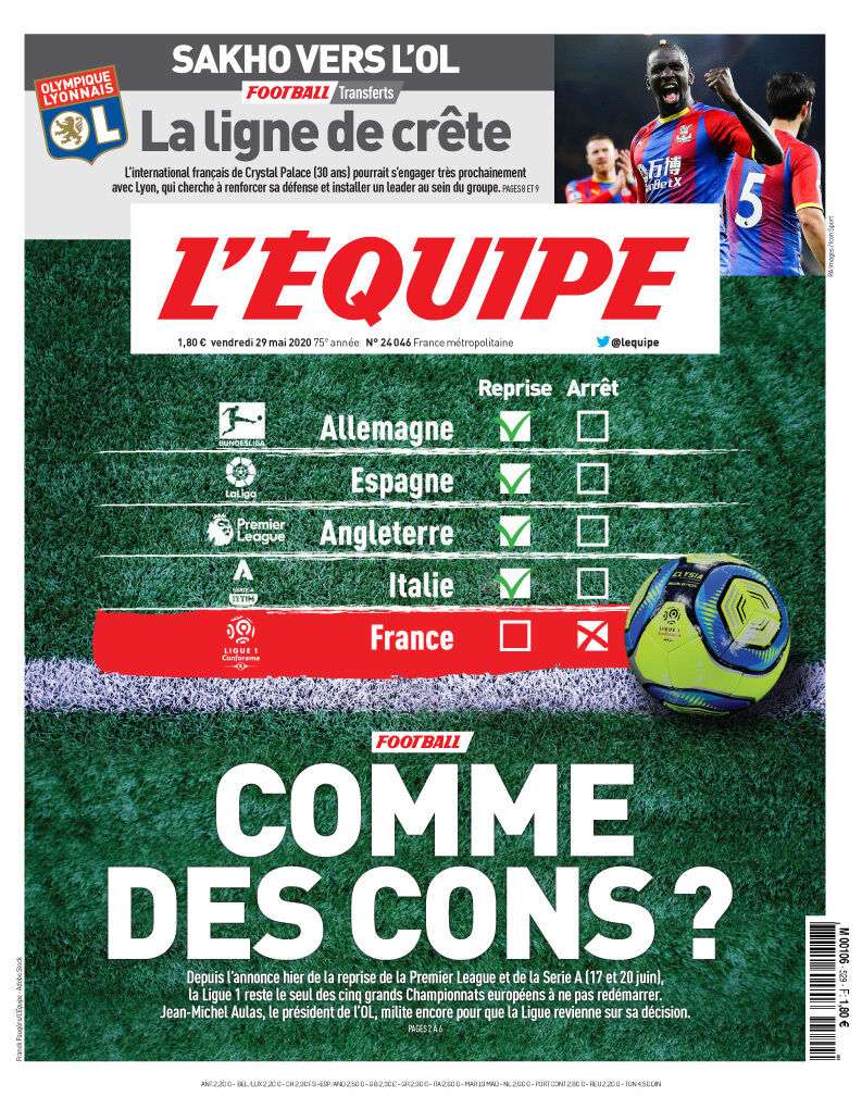 Lequipe 29 May
