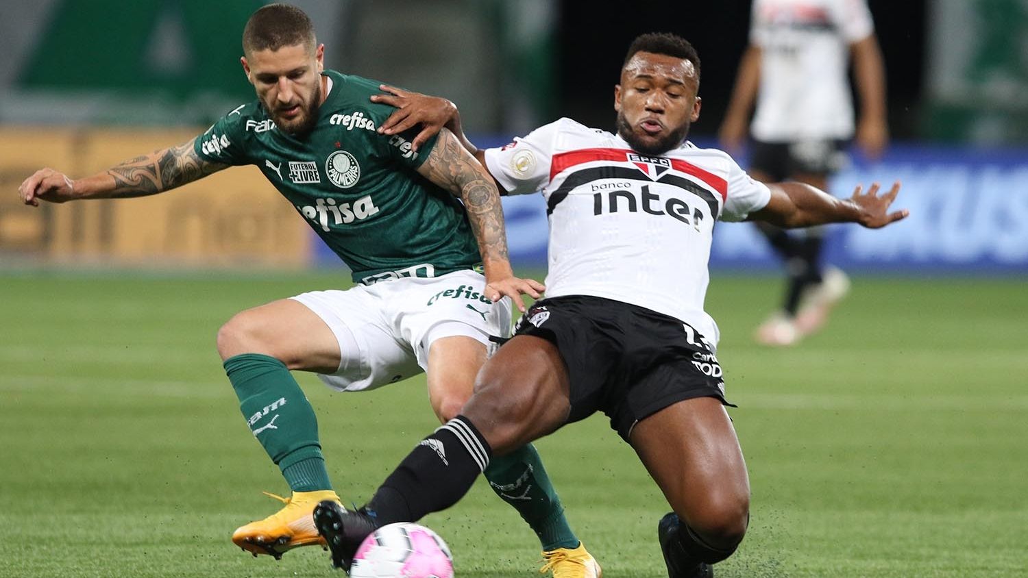 Luan Zé Rafael Palmeiras São Paulo Brasileirão Allianz Parque 10102020