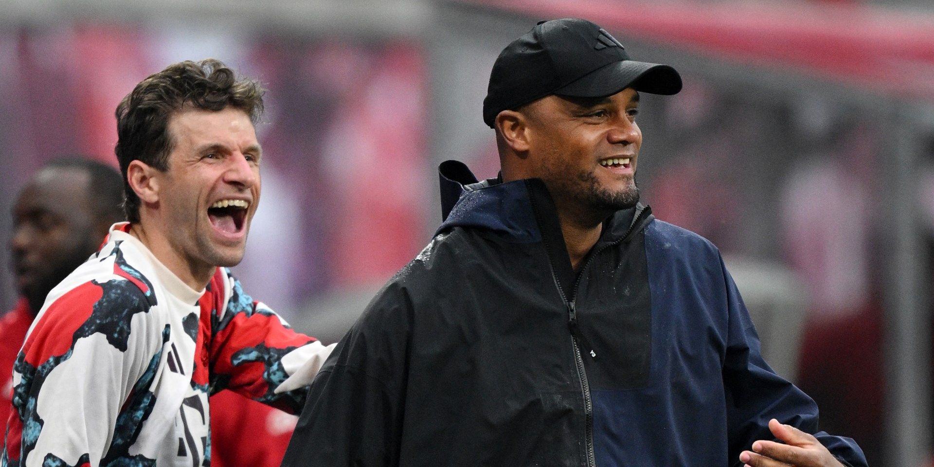 Thomas Muller Vincent Kompany Bayern 2025 HIC 2:1