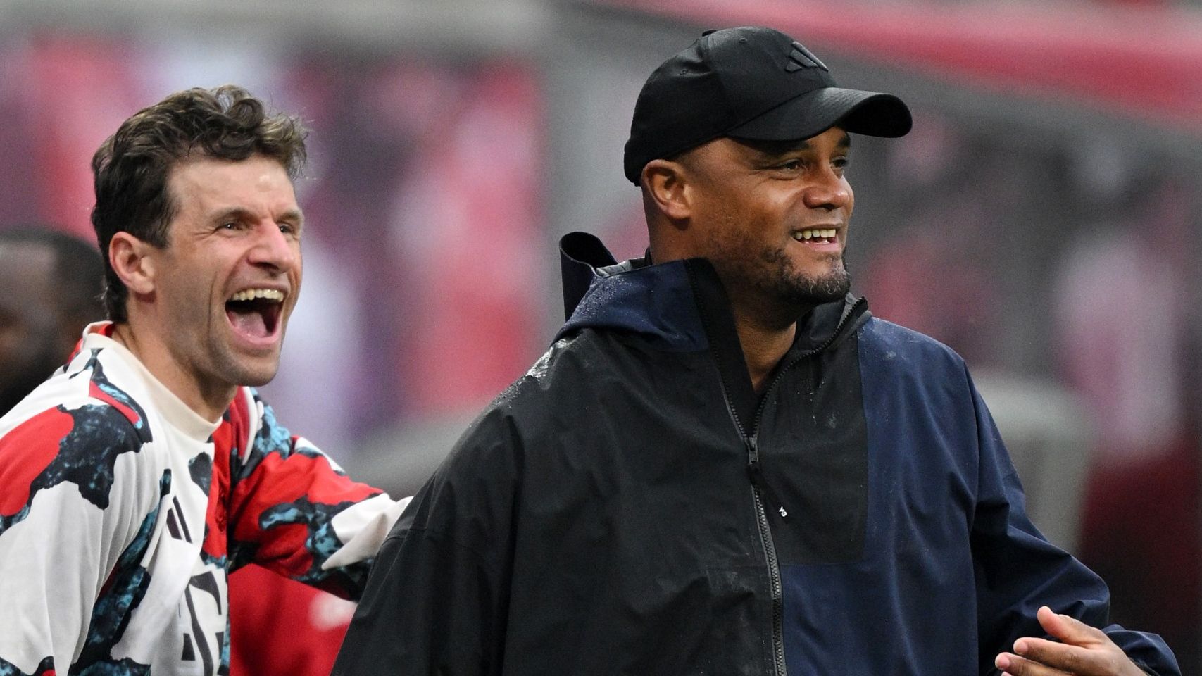 Thomas Muller Vincent Kompany Bayern 2025 HIC 2:1