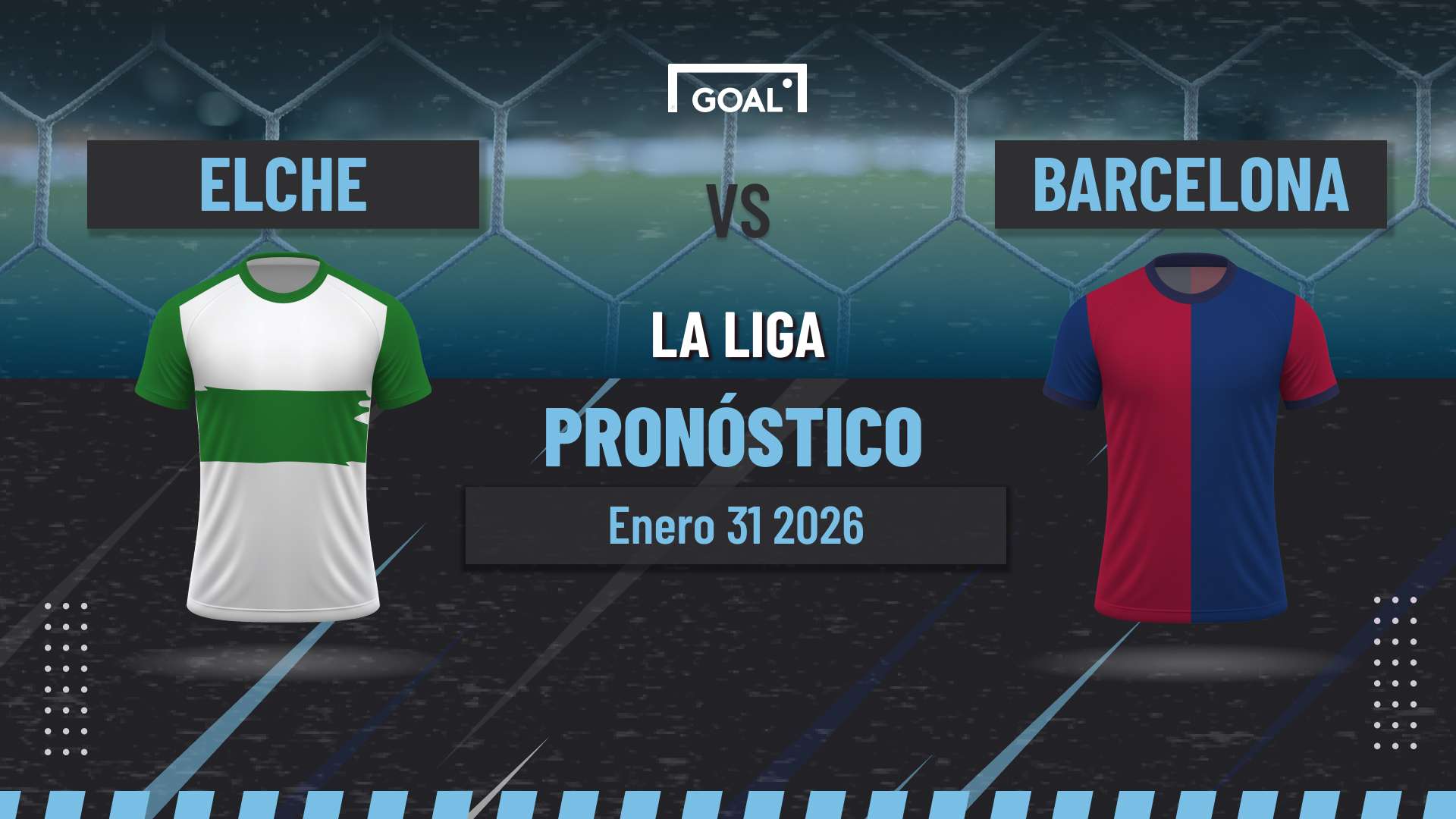 Elche vs Barcelona Pronóstico y Apuestas LaLiga | 31/01/26