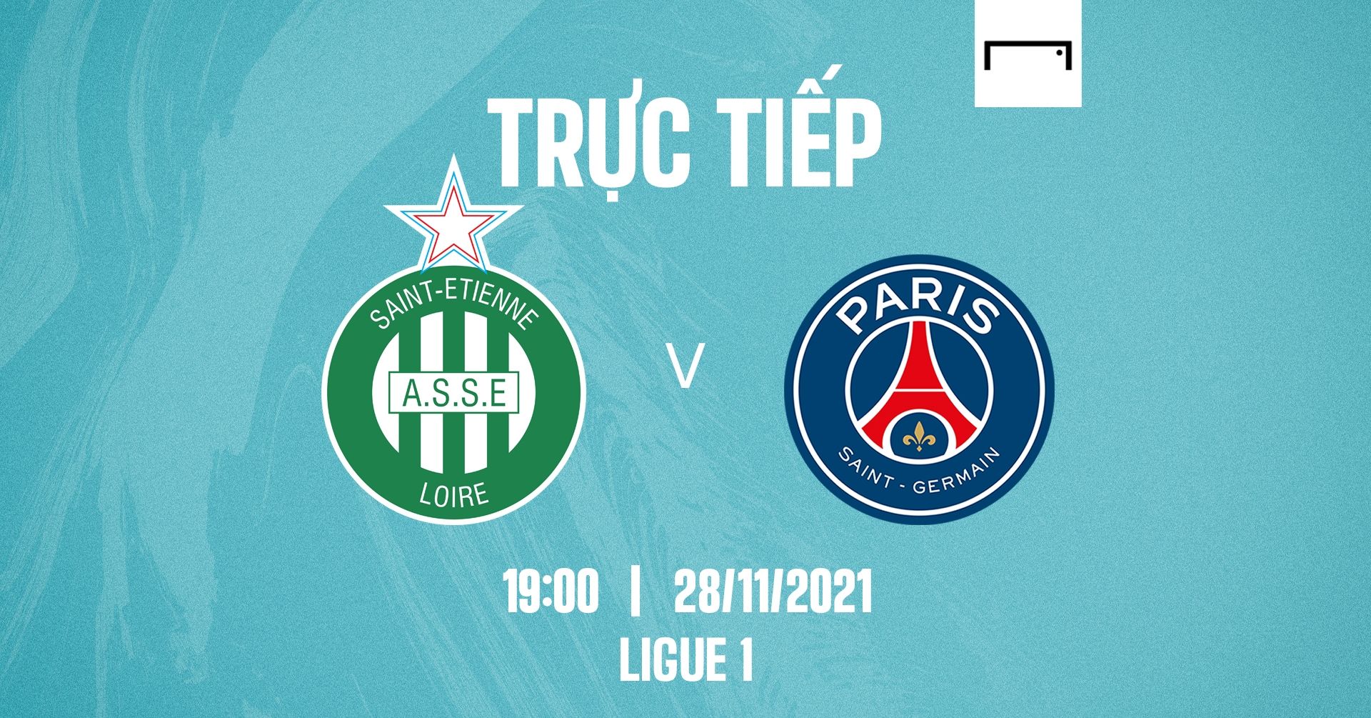 Live Saint-Etienne vs PSG 2021/22 Ligue 1 GFX