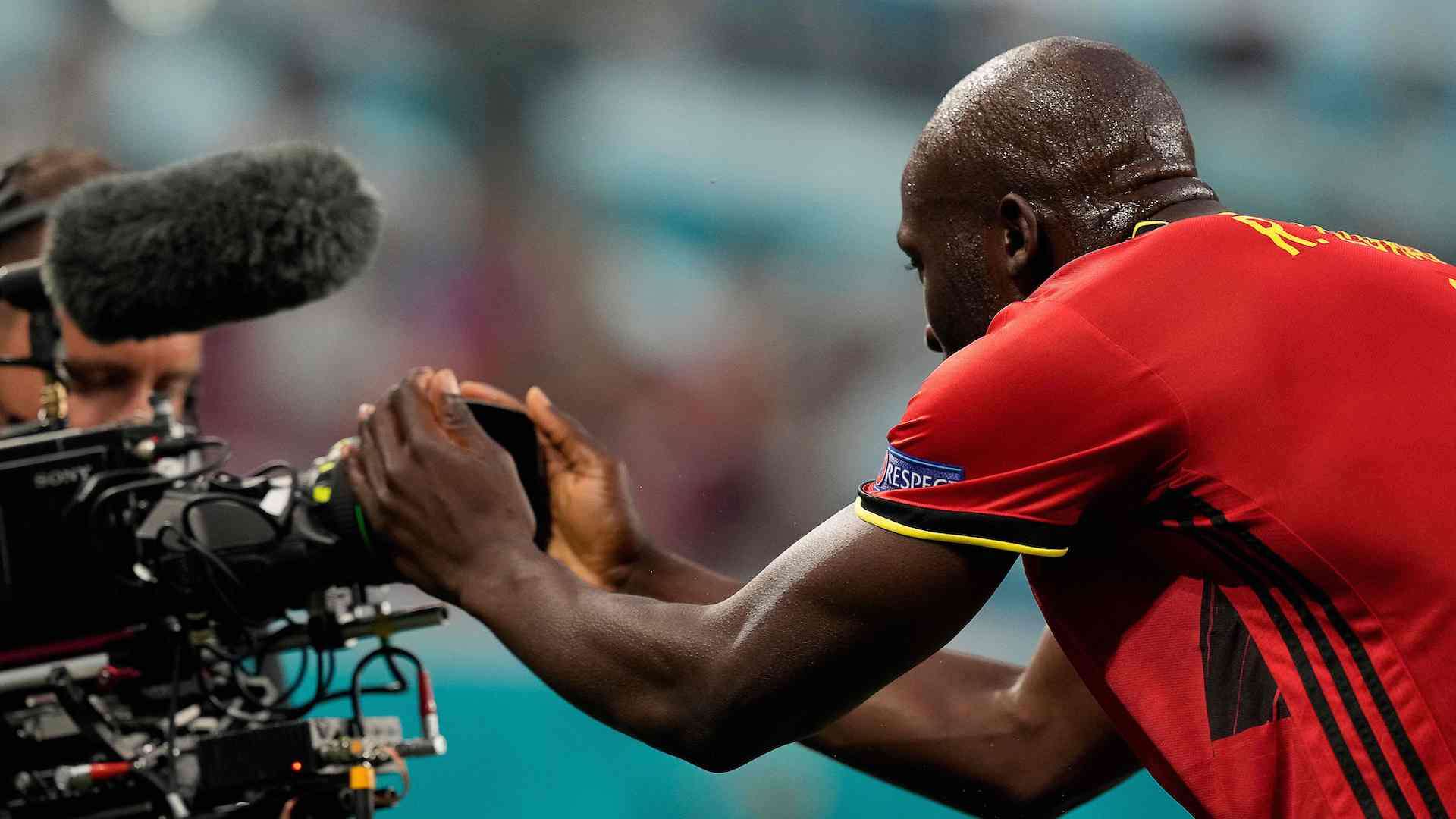 Romelu Lukaku - Rusia vs Belgia Euro 2020