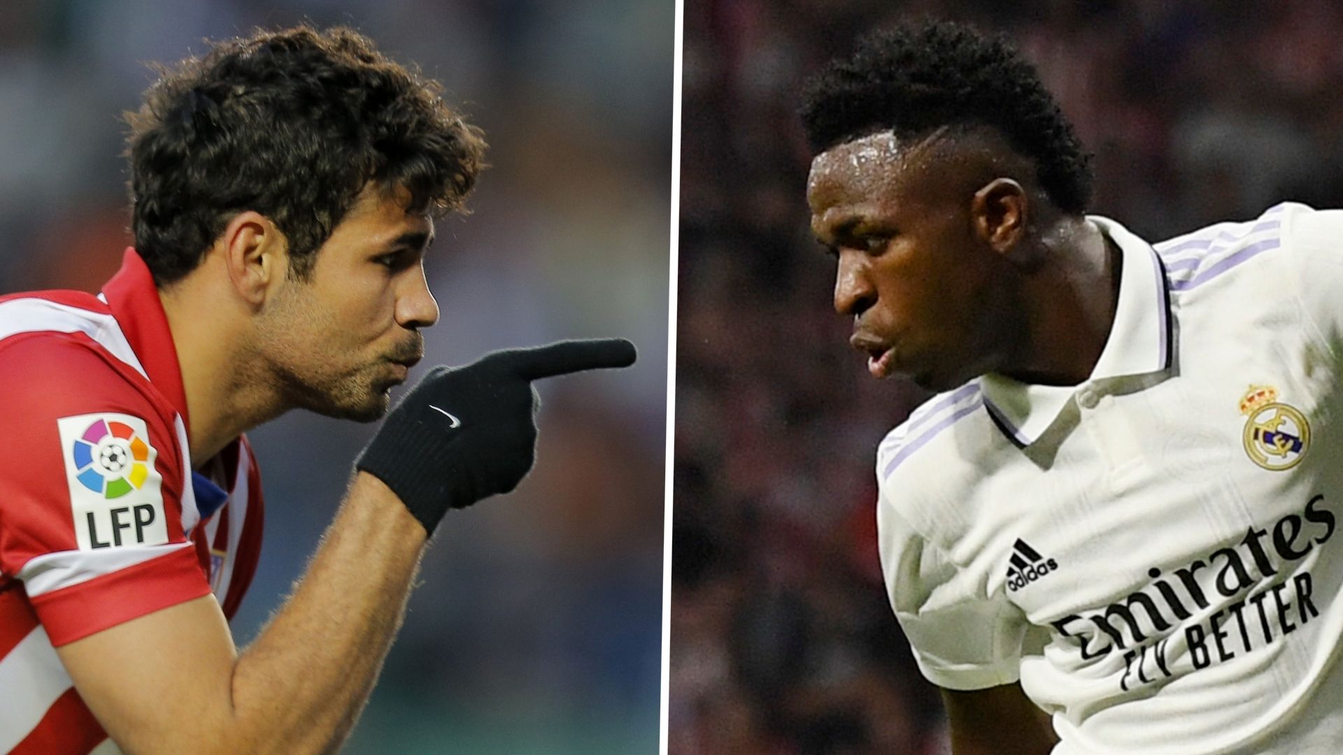 Diego Costa Vinicius Jr Atletico Real Madrid