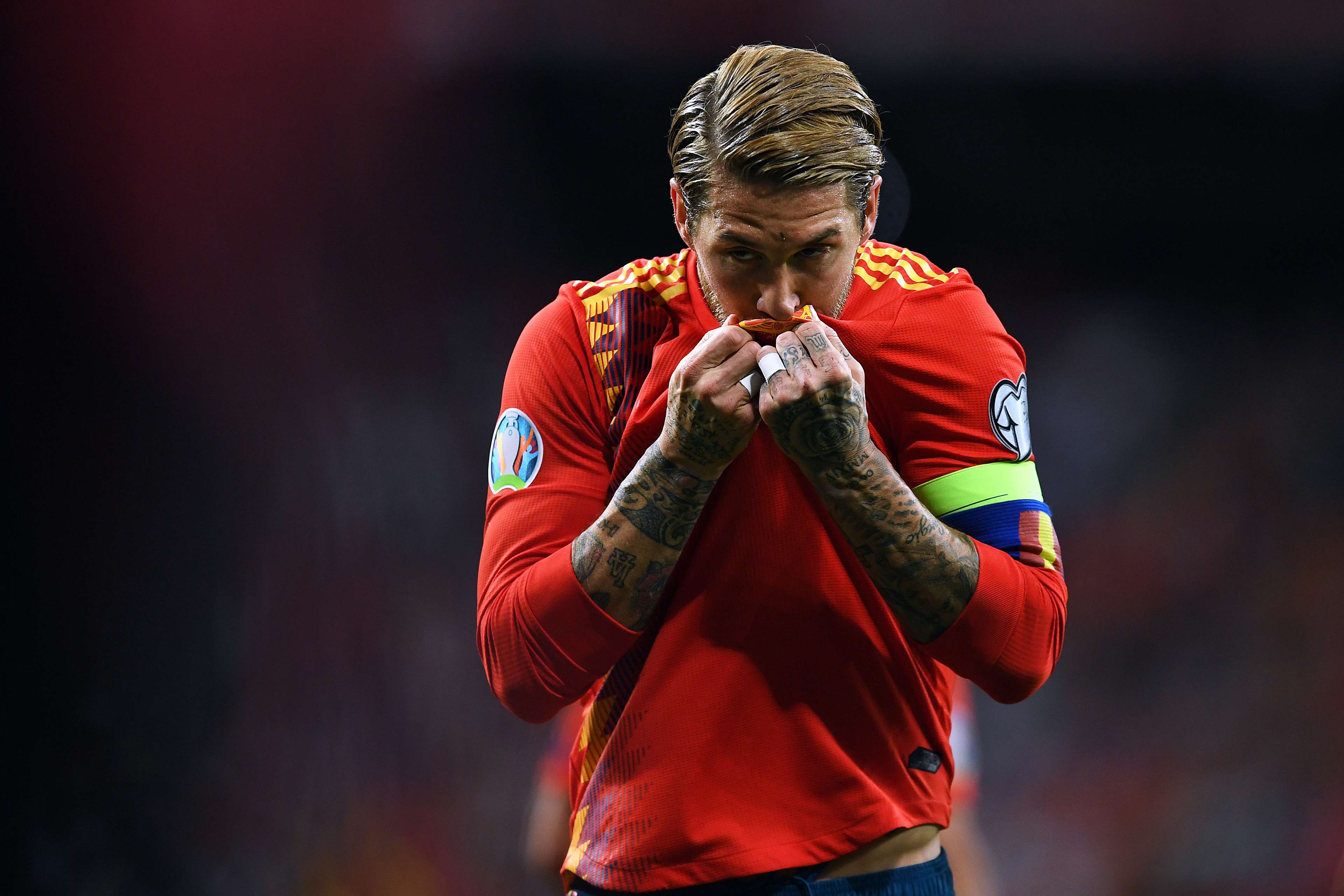 Sergio Ramos España Suecia Clasificación Eurocopa 2020