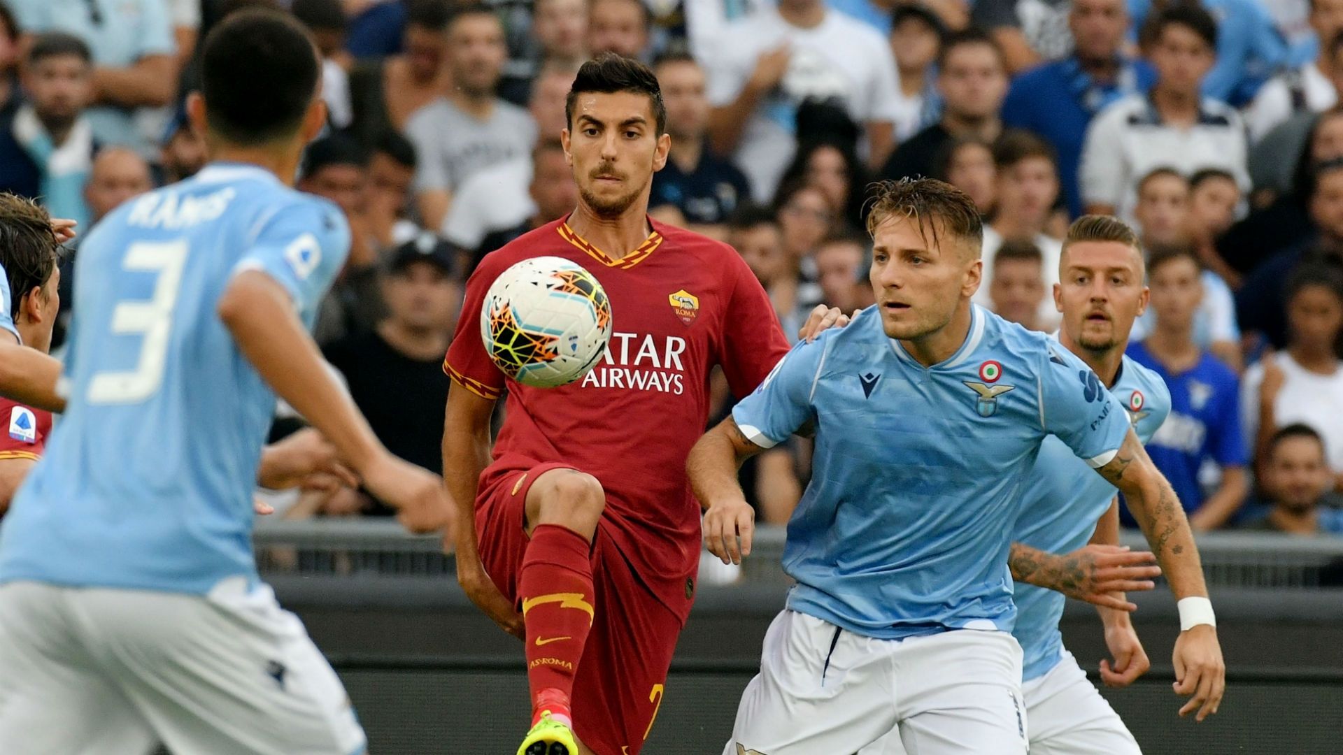 Ciro Immobile Lorenzo Pellegrini Lazio Roma